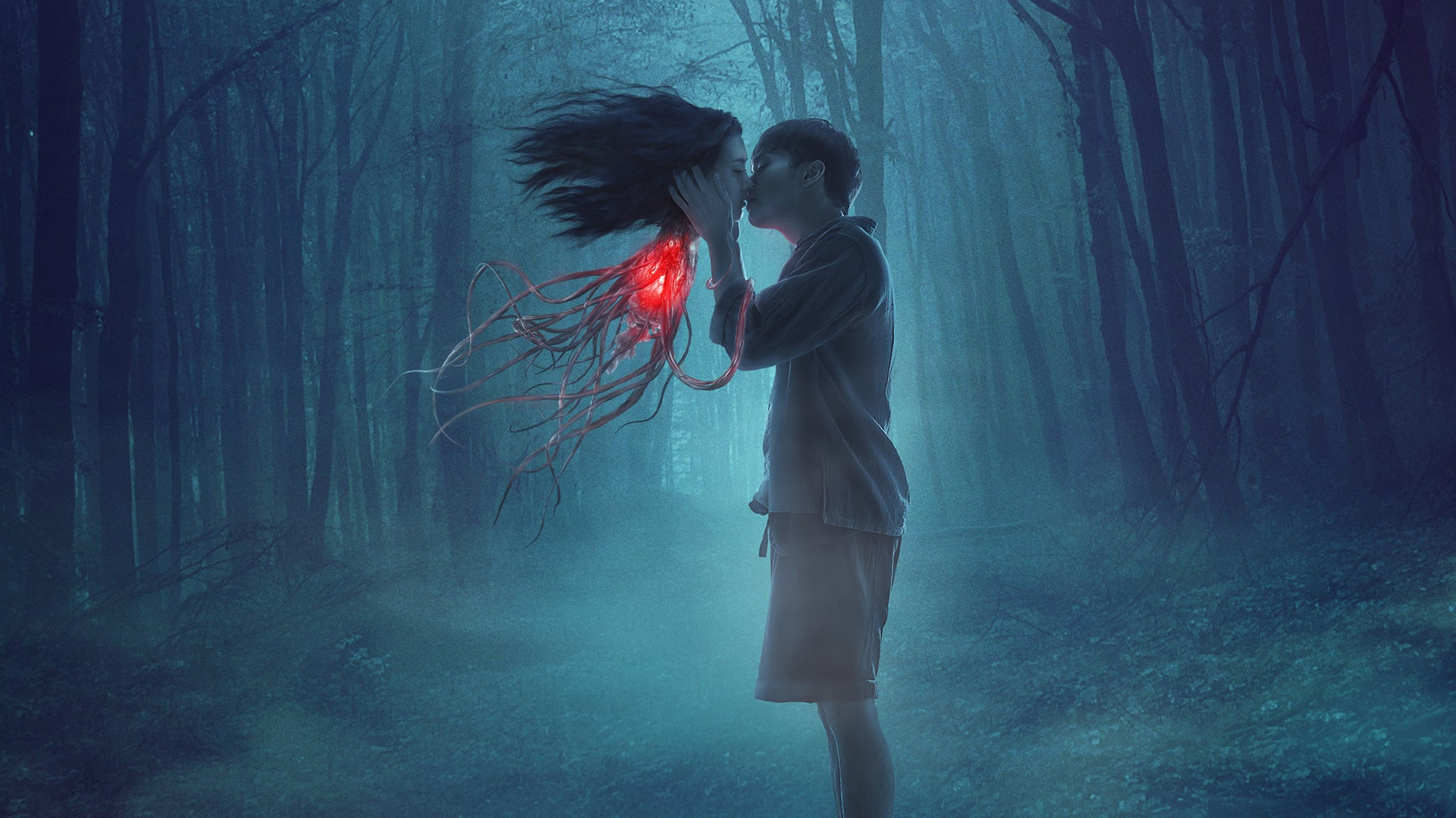 Inhuman Kiss Background