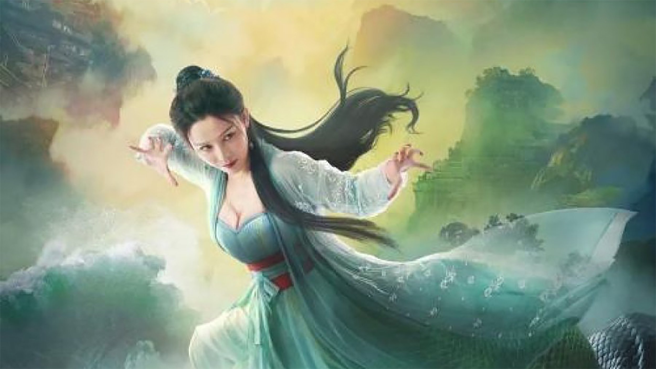 A Mirror Kill Magic Background