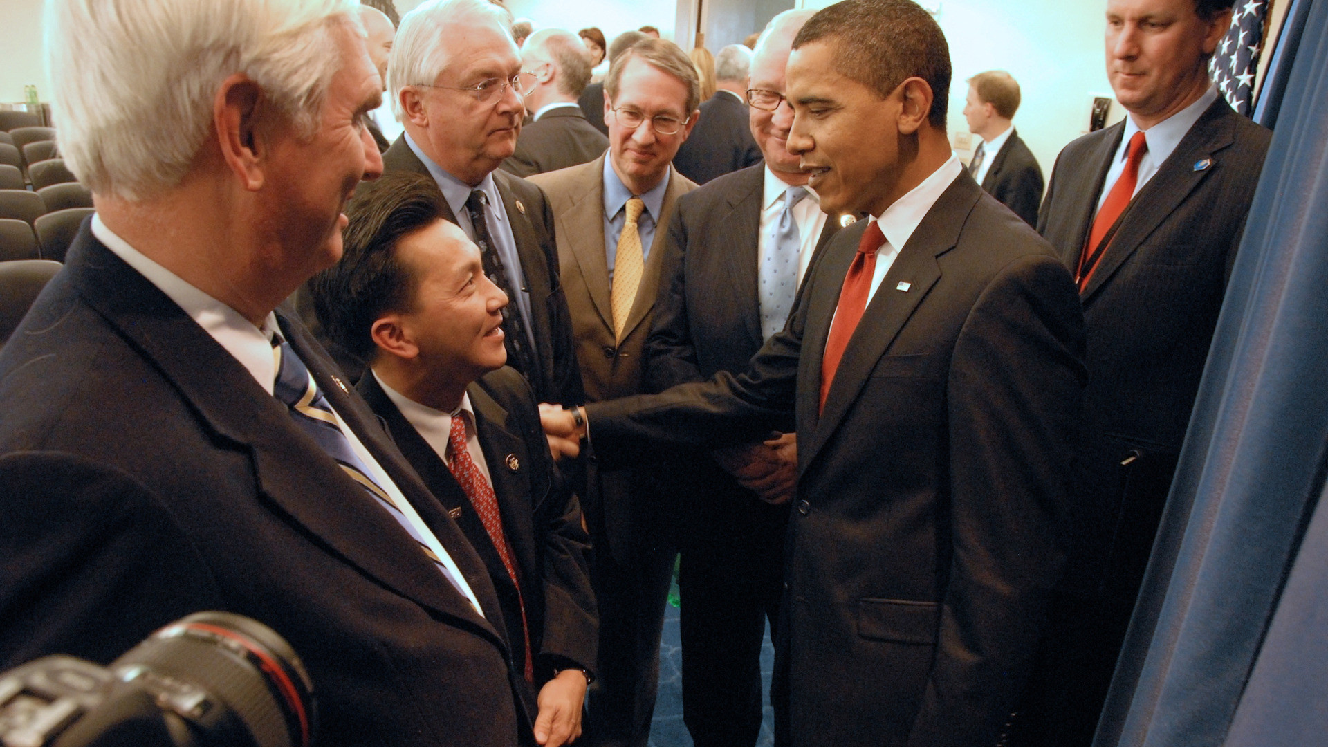 Mr. Cao Goes to Washington Background