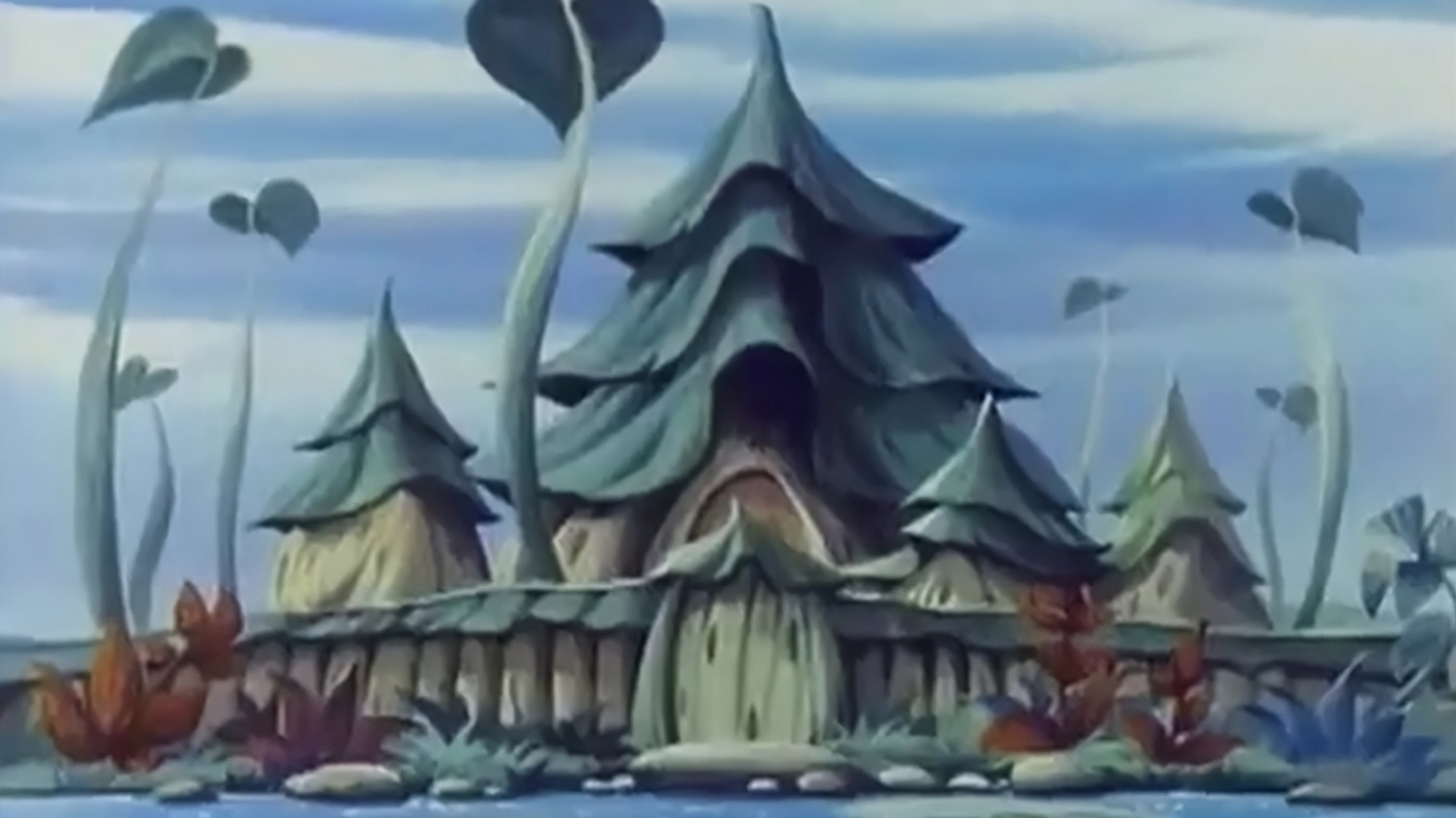 The Brave Frog Background