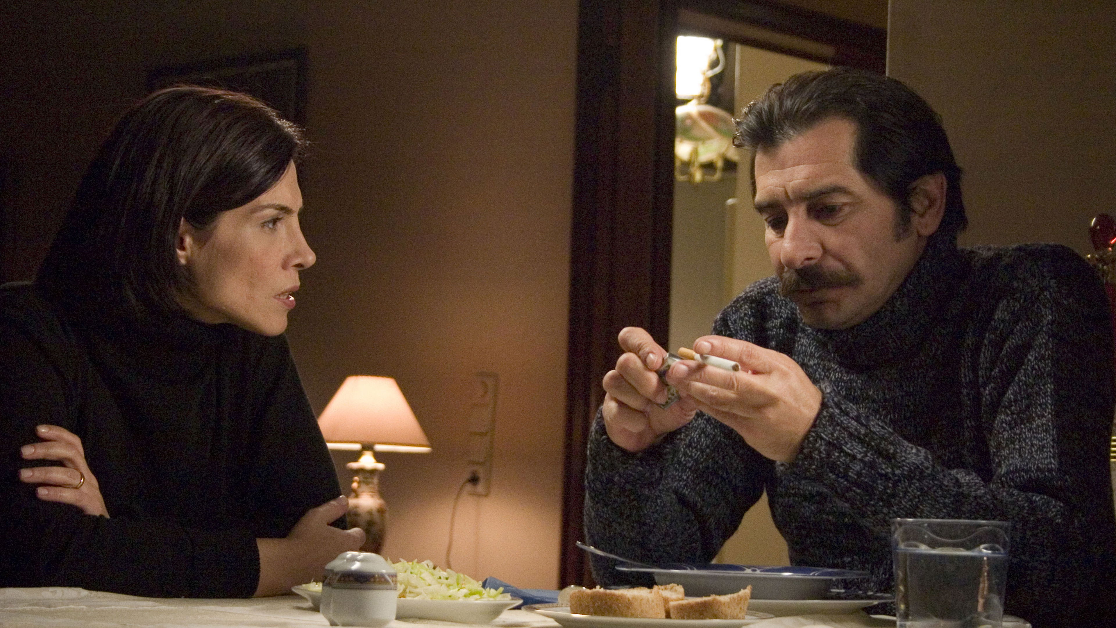 Fog and Night Background