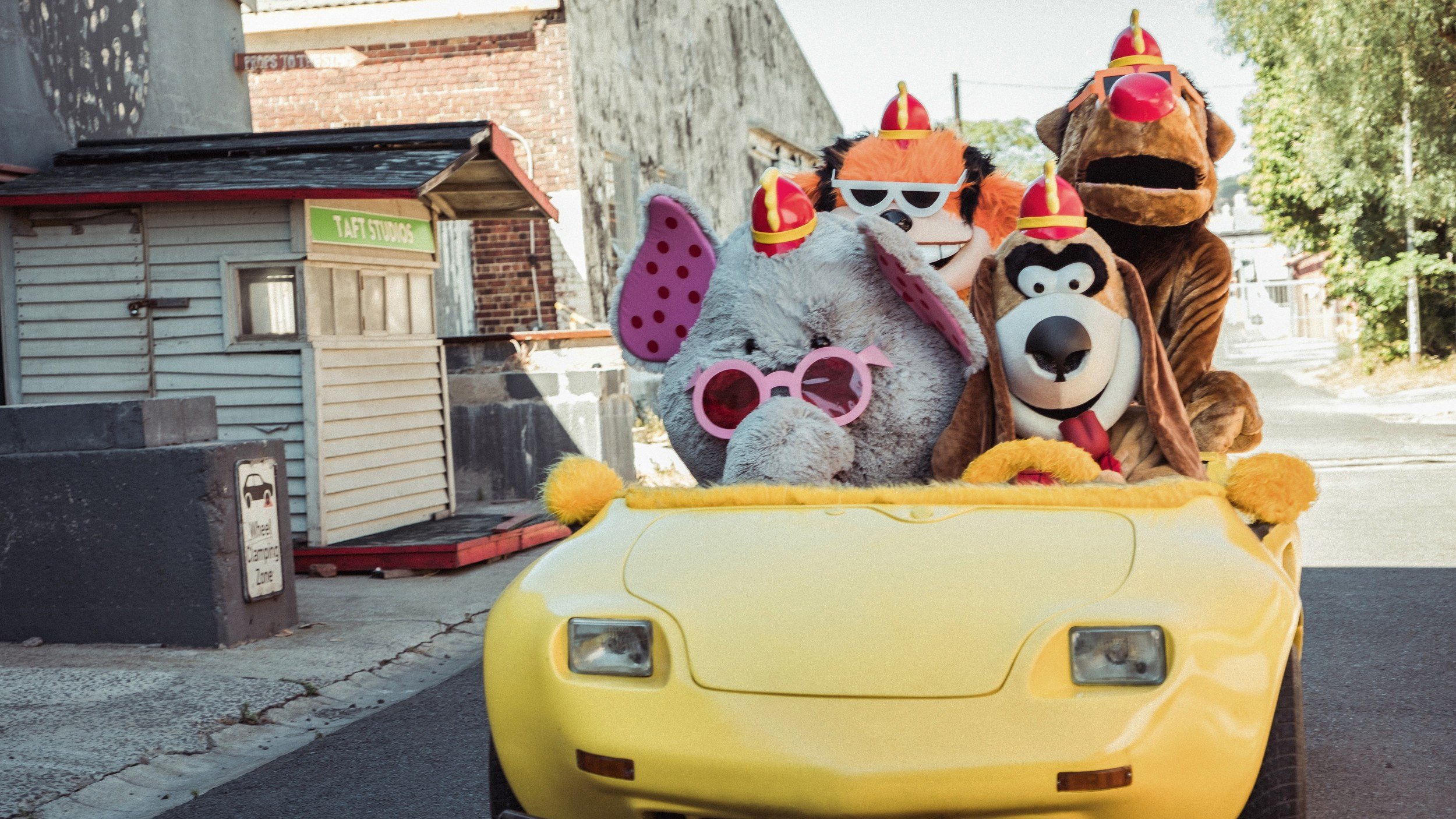 The Banana Splits Movie Background