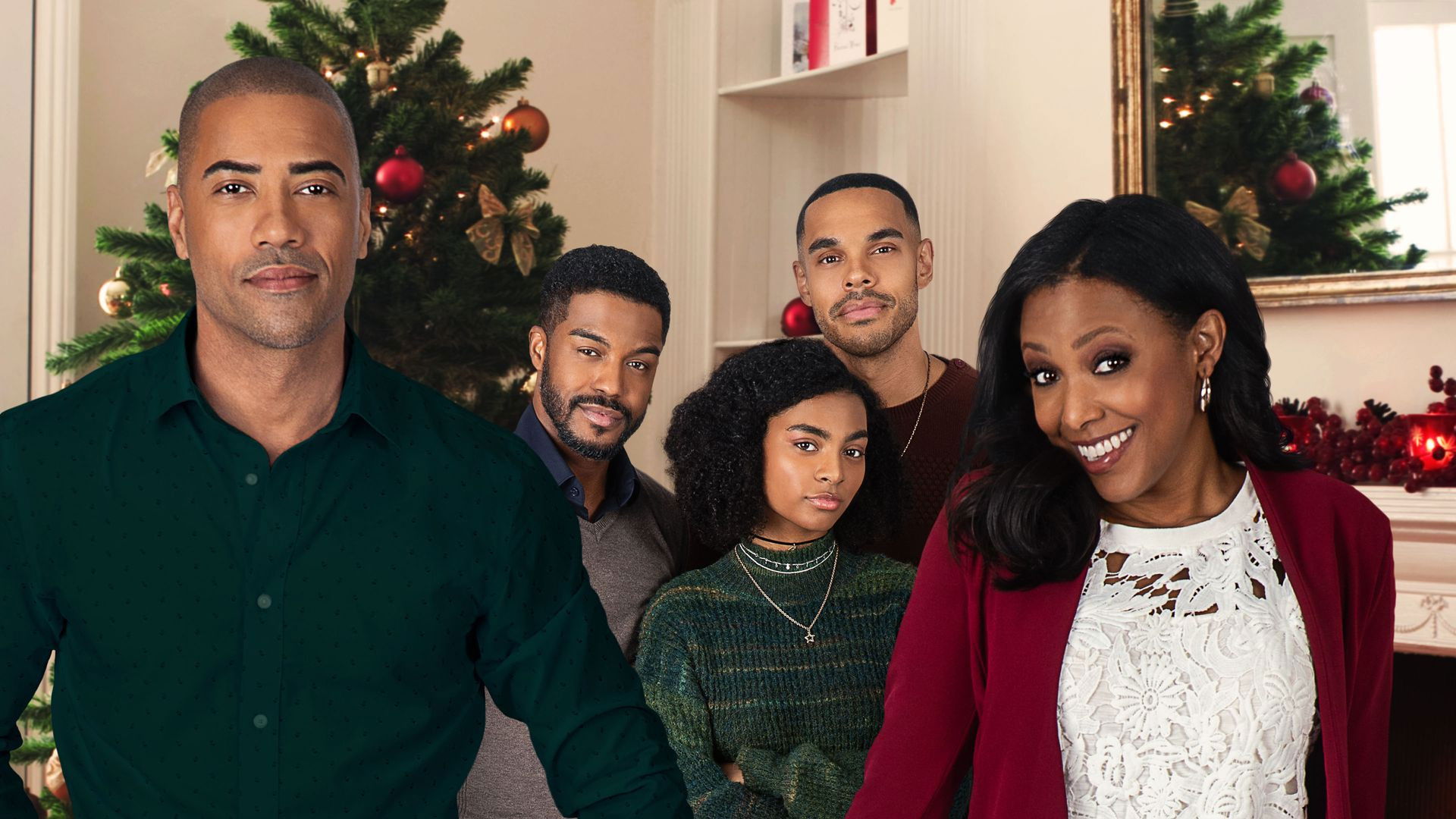 A Chestnut Family Christmas Background