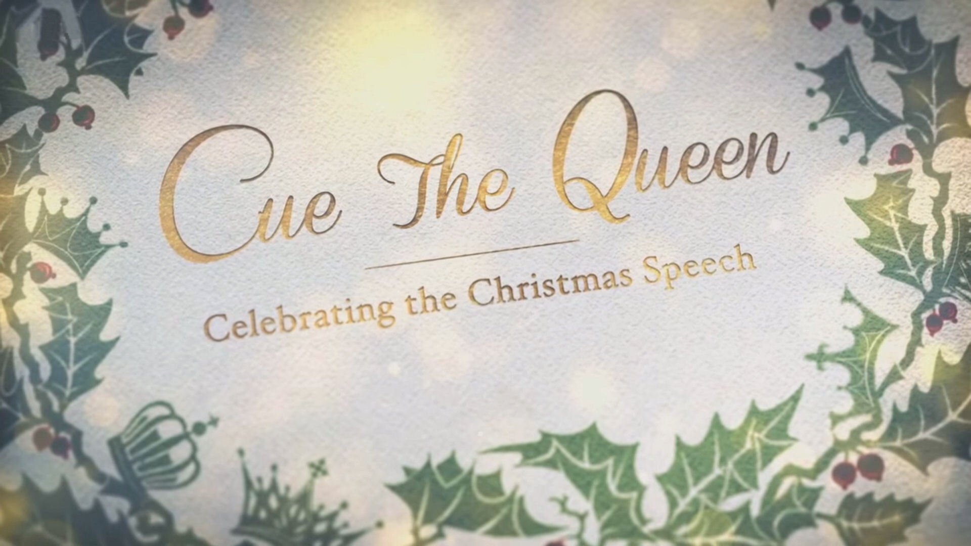 Cue the Queen: Celebrating the Christmas Speech Background