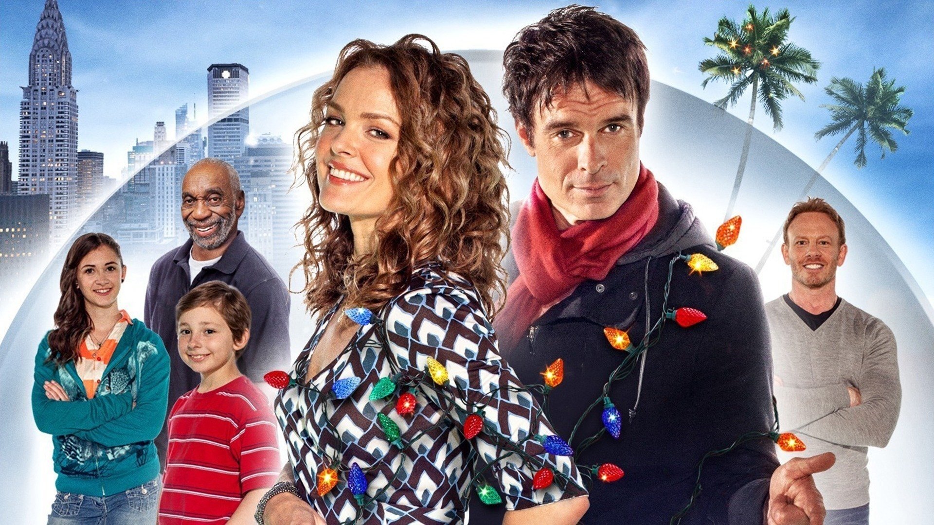 Christmas in Palm Springs Background