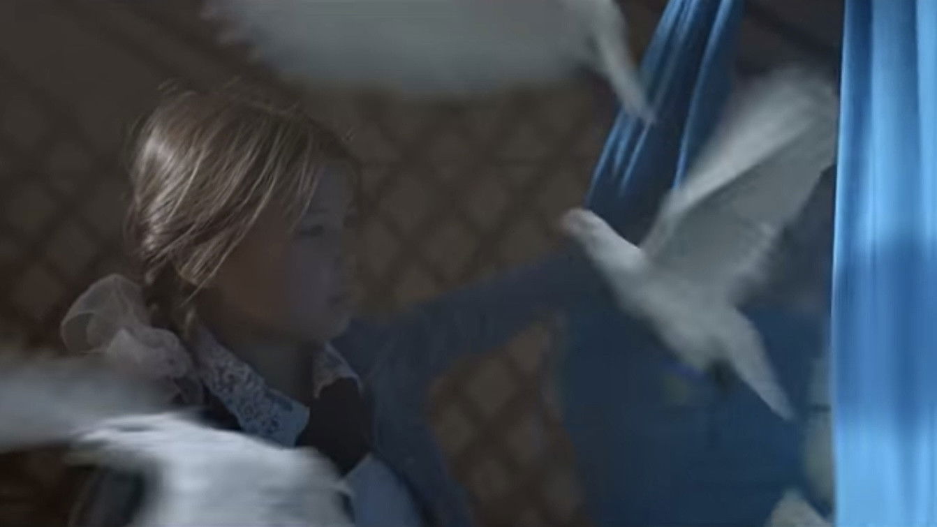 White Blessing Background