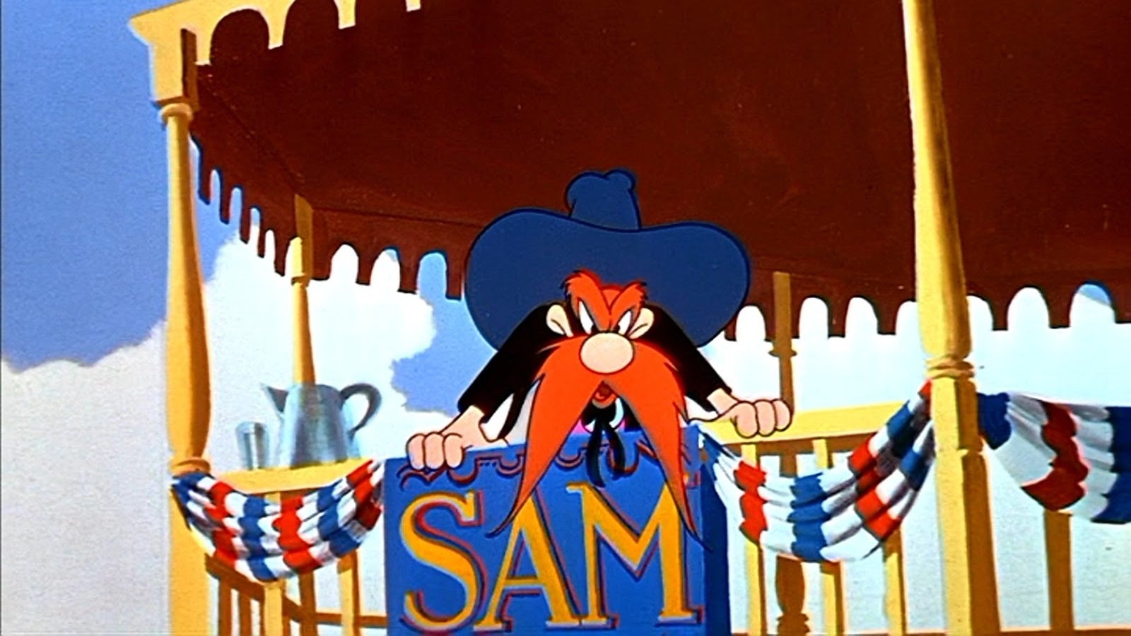 Ballot Box Bunny Background