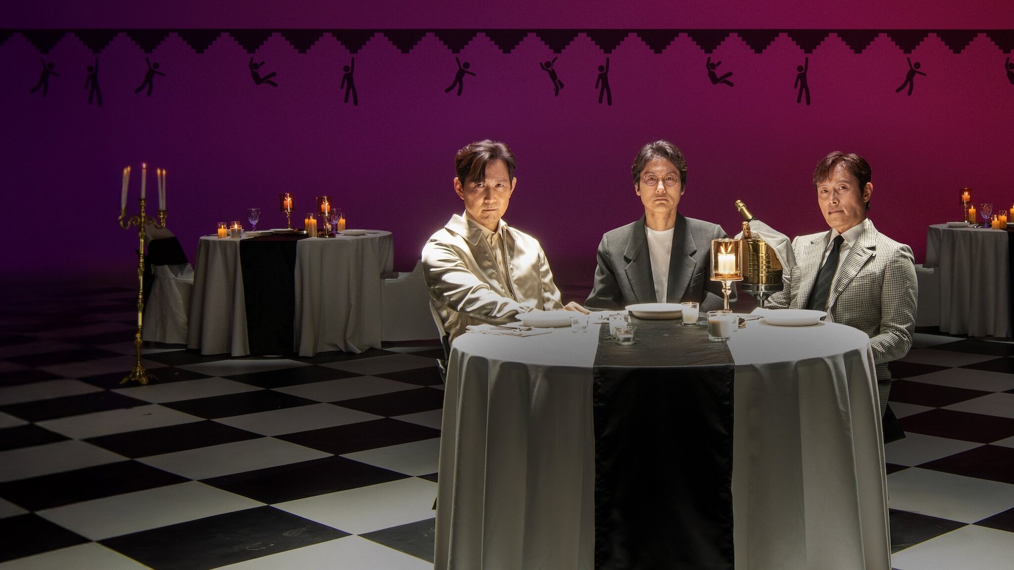 Squid Game in Conversation Background