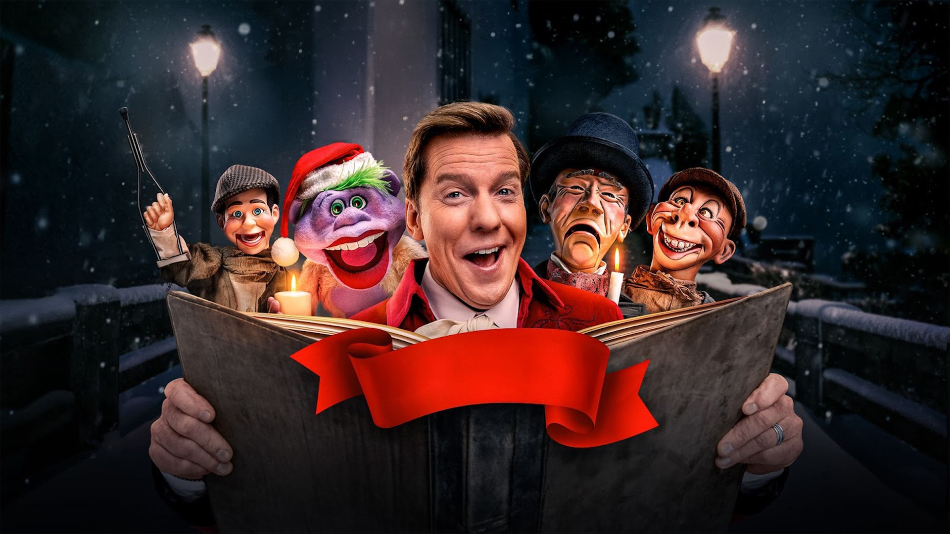 Jeff Dunham's Scrooged-Up Holiday Special Background