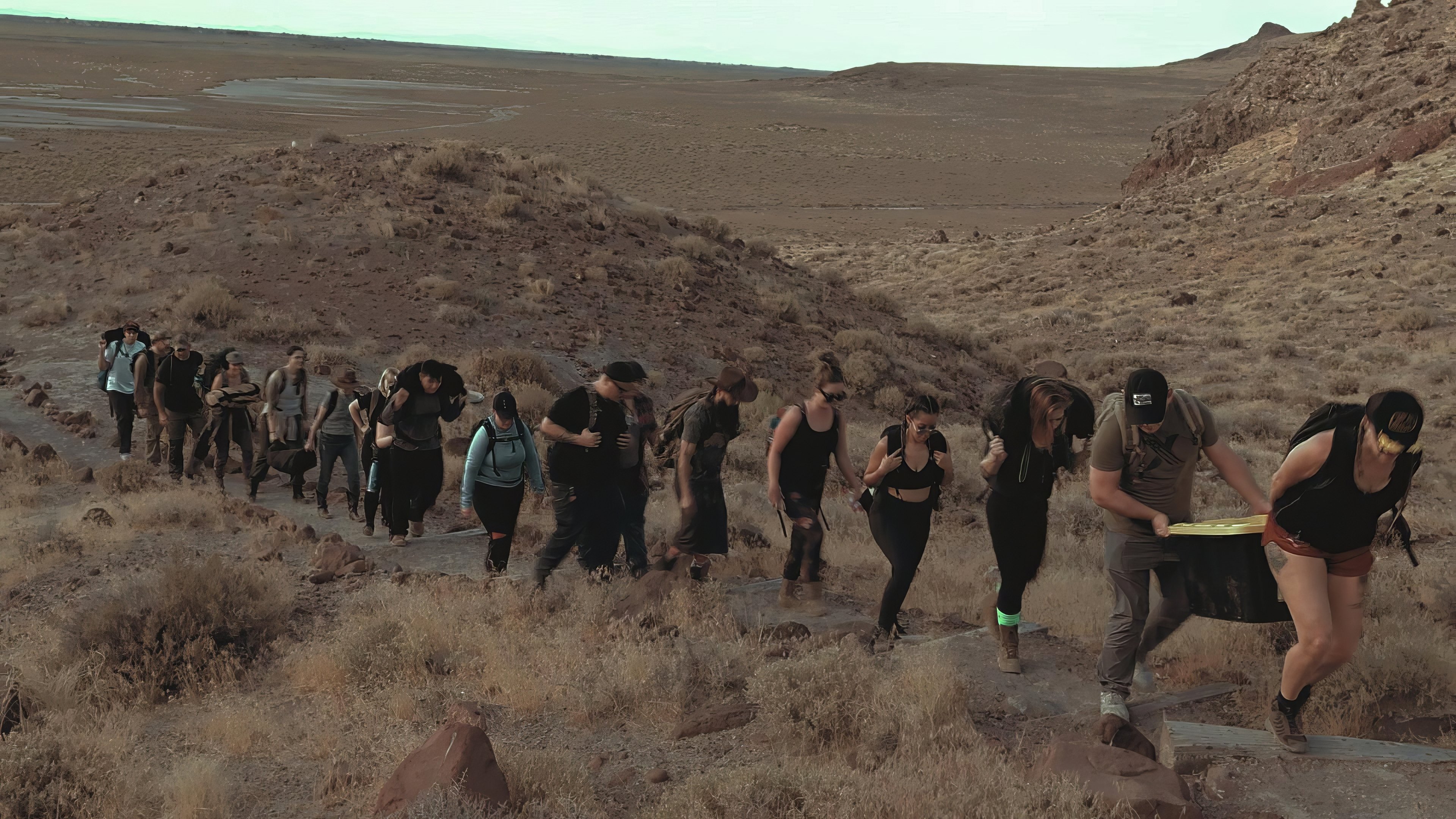 The Ruck March Background