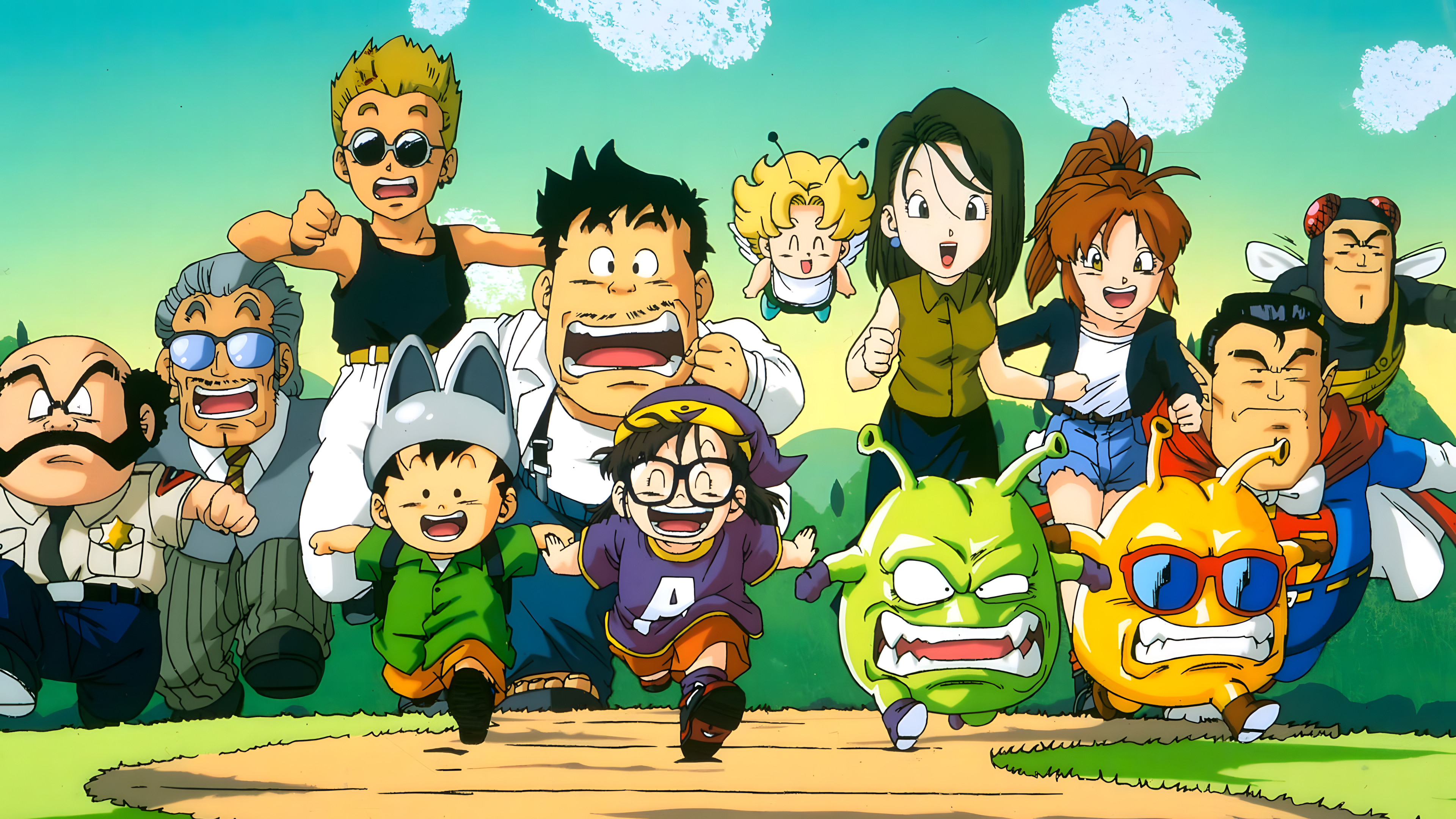 Dr. Slump Background