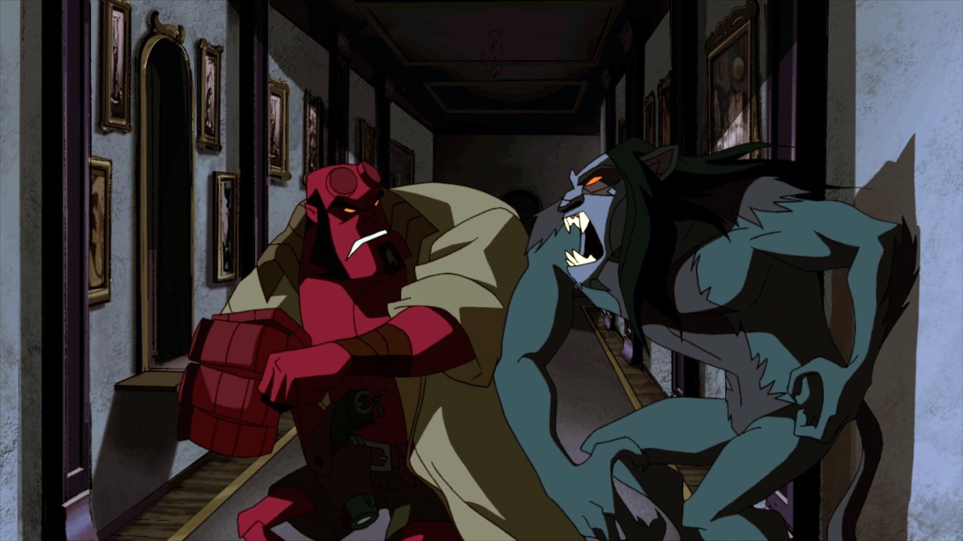 Hellboy Animated: Blood and Iron Background