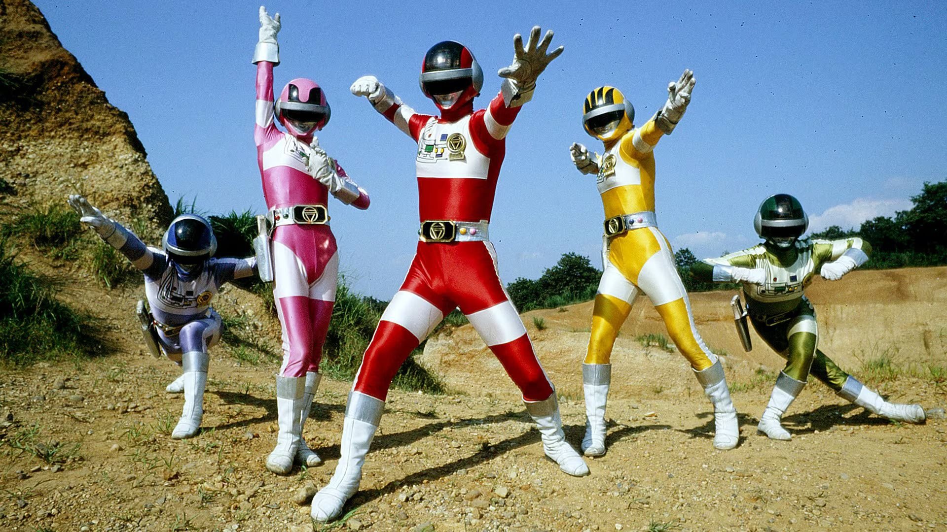 Choudenshi Bioman Background