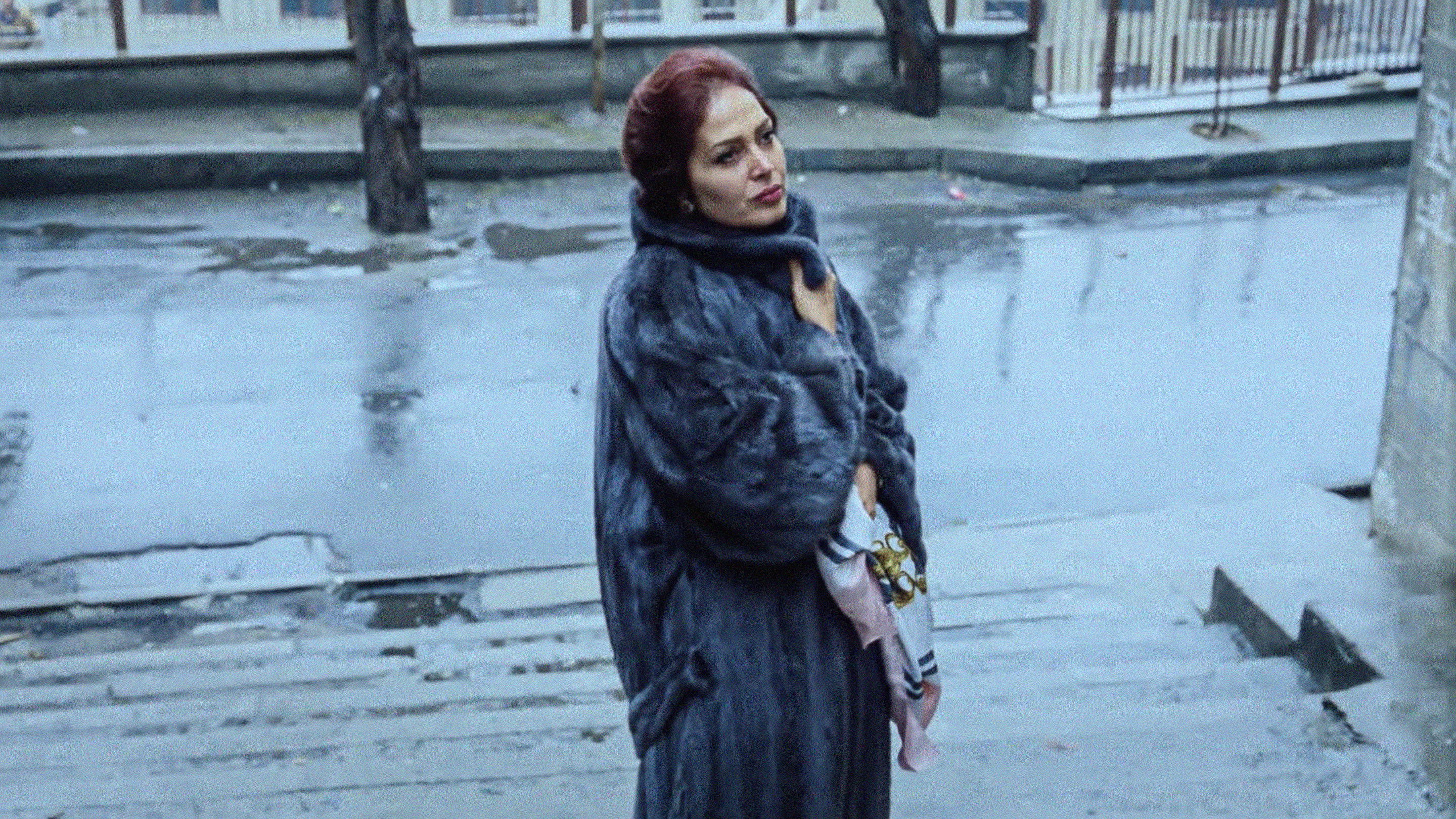 It Was Cold and Raining Background