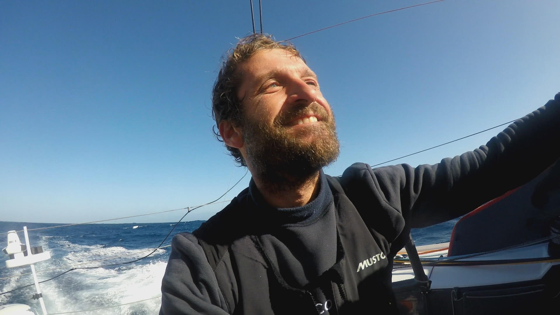 Alone at Sea Background