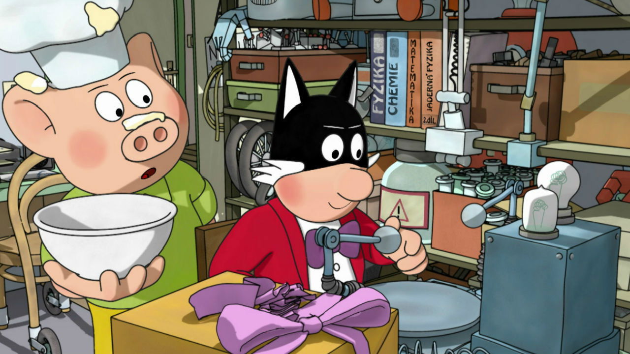 Čtyřlístek ve službách krále Background