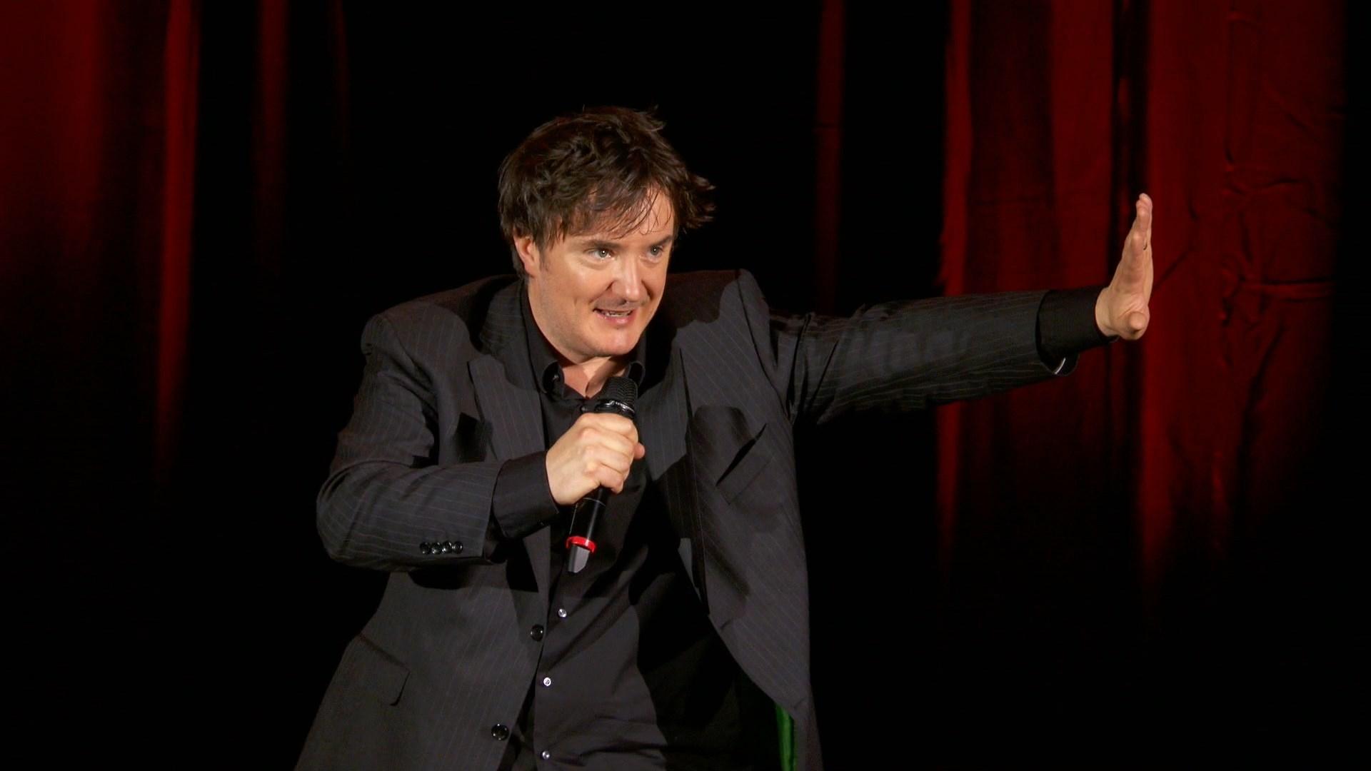 Dylan Moran: Off the Hook Background