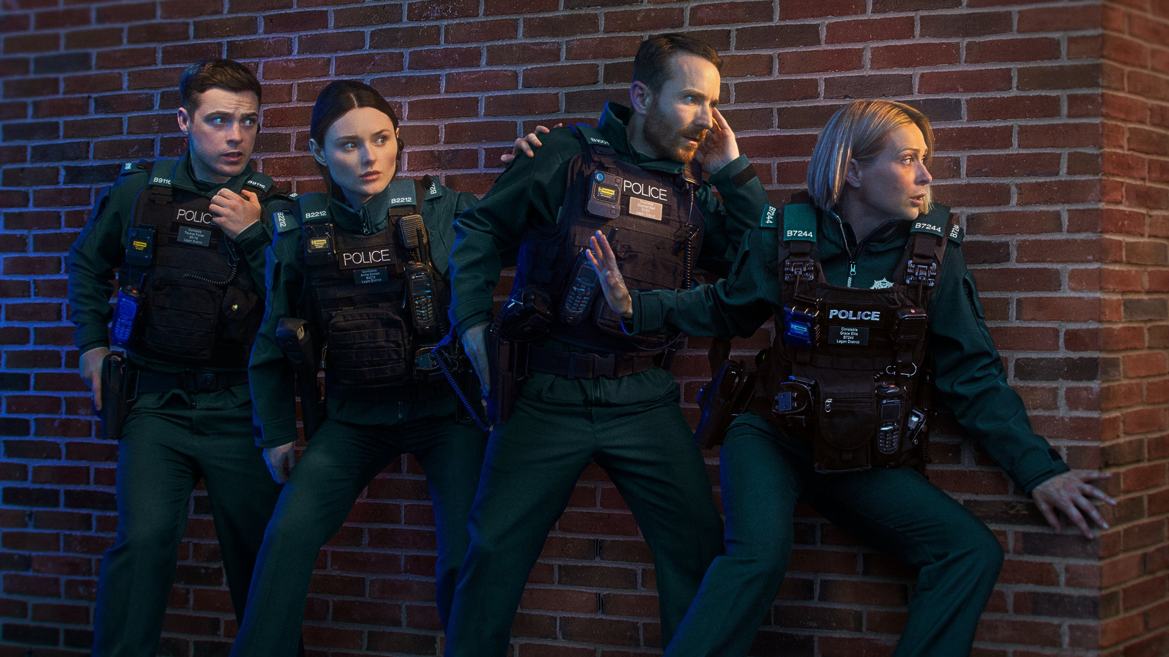 Blue Lights Background