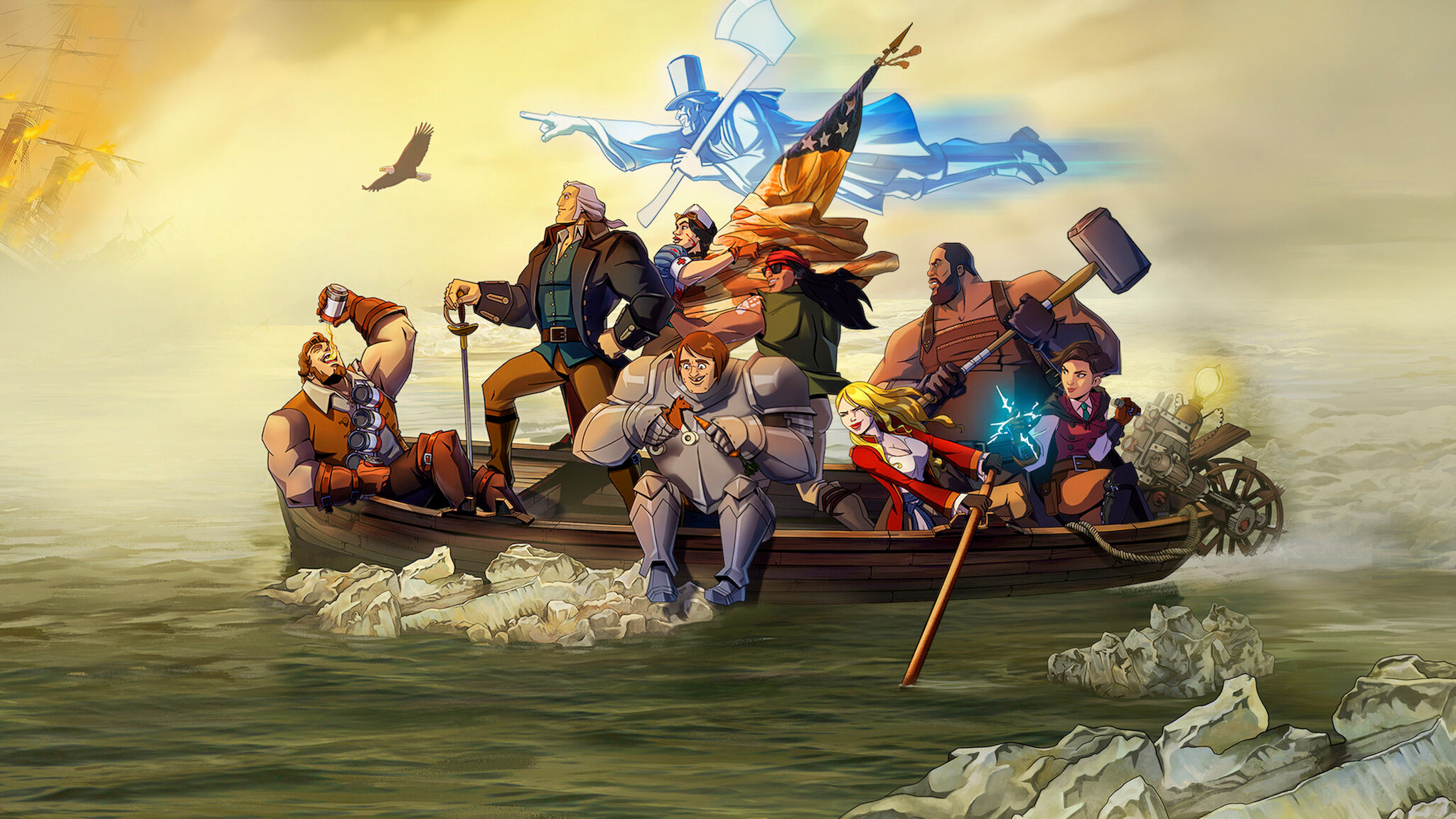 America: The Motion Picture Background