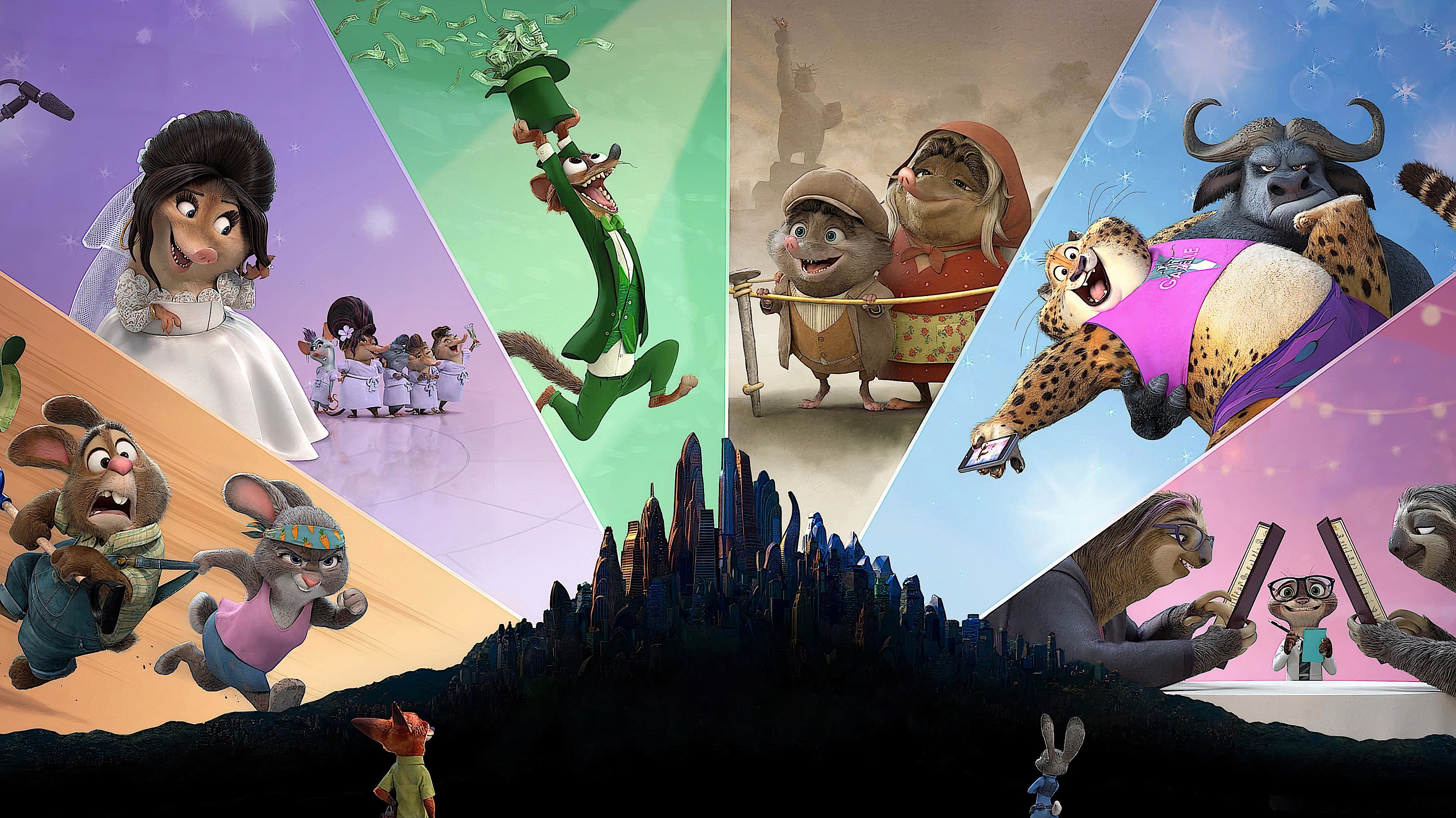 Zootopia+ Background