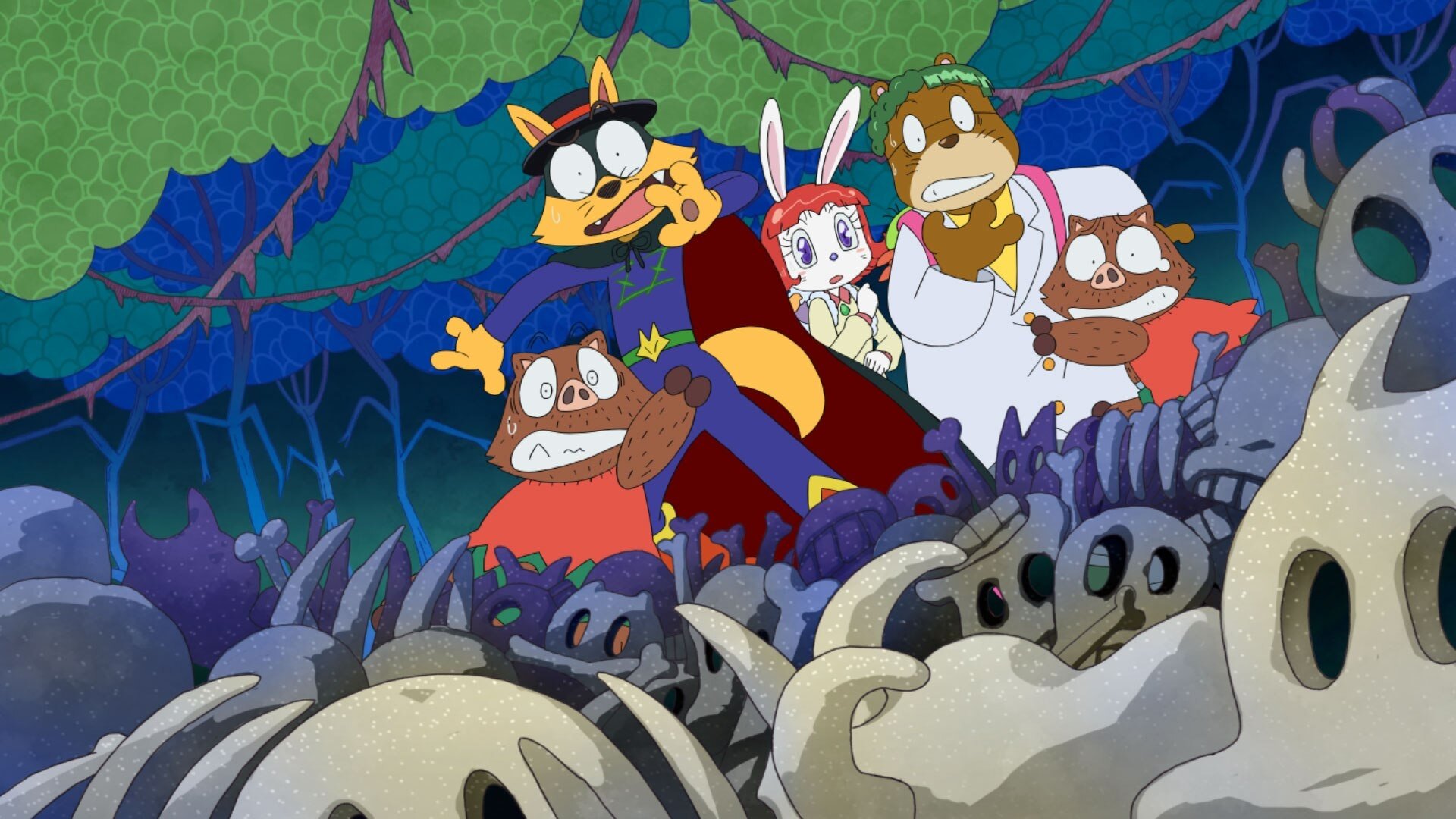 Zorori the Naughty Hero: Super Adventure! Background