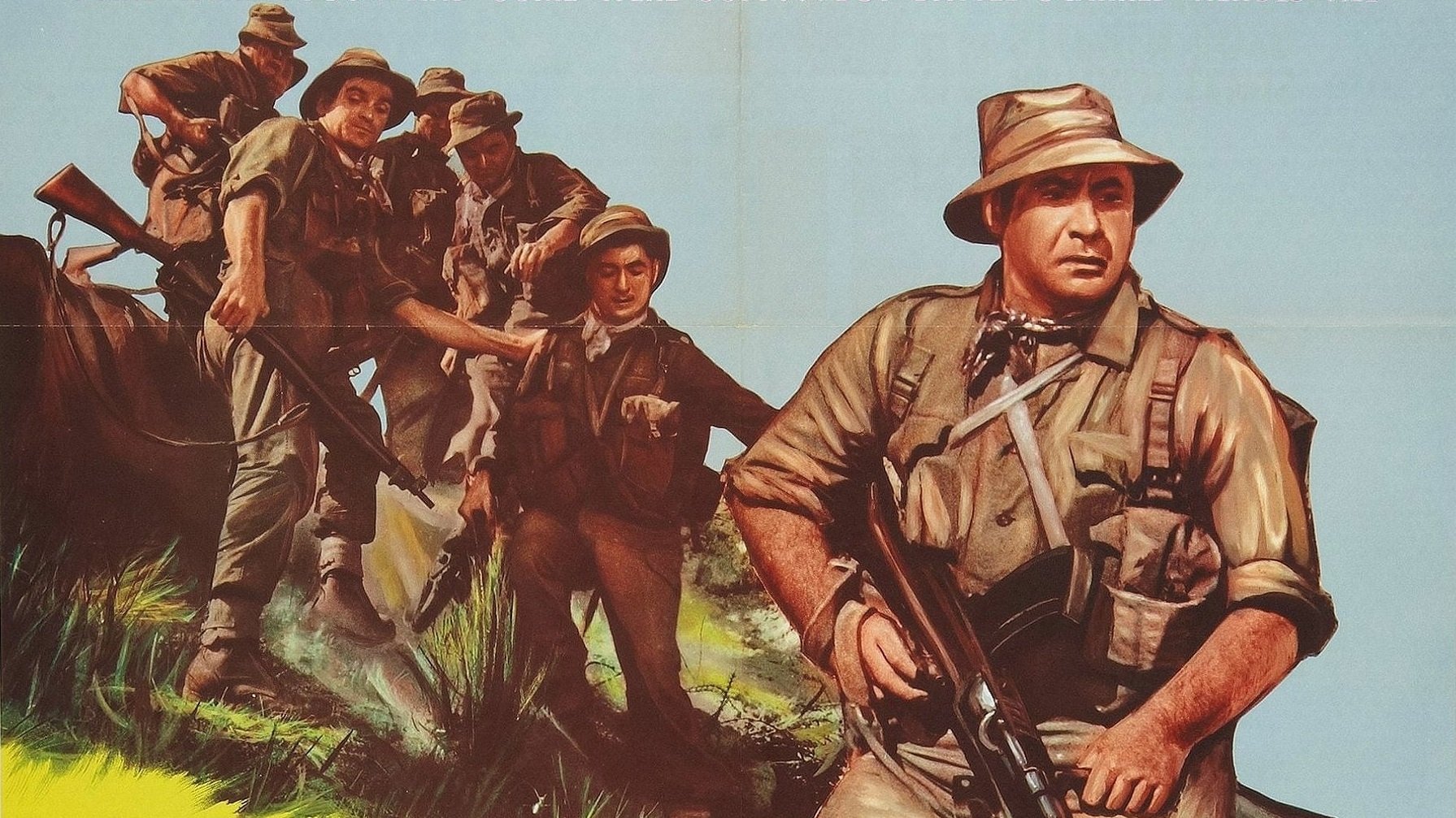 A Hill in Korea Background