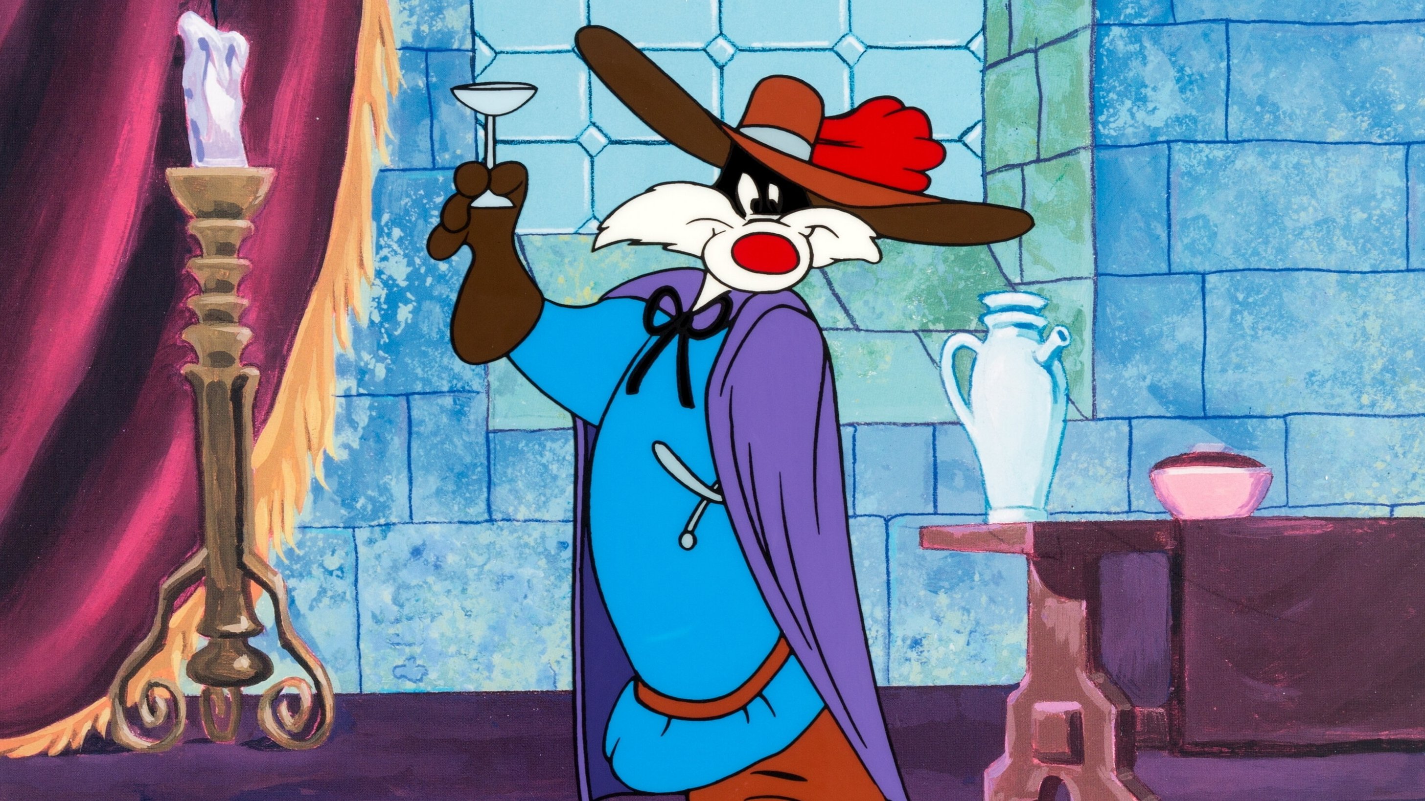 The Scarlet Pumpernickel Background