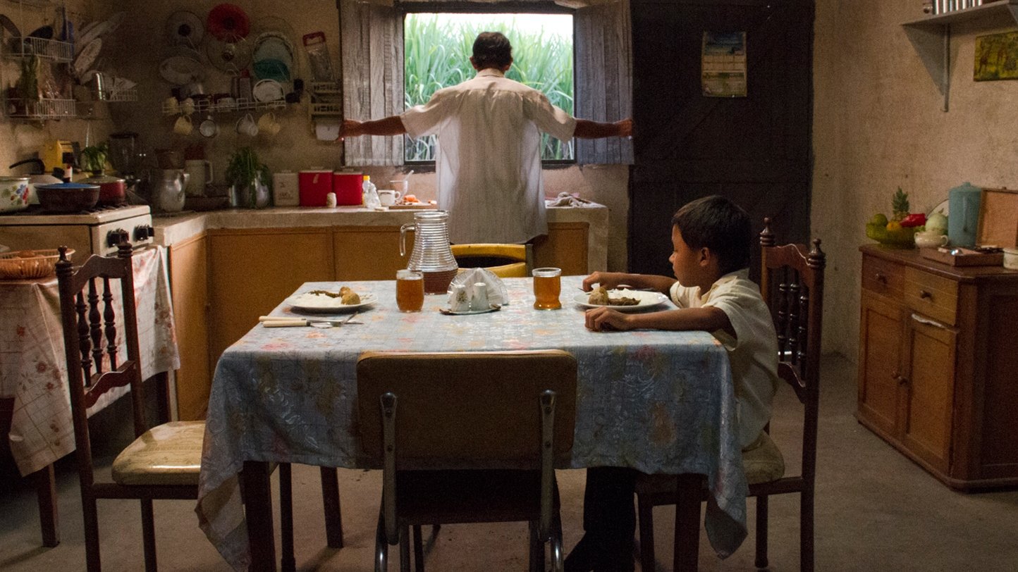 La tierra y la sombra Background