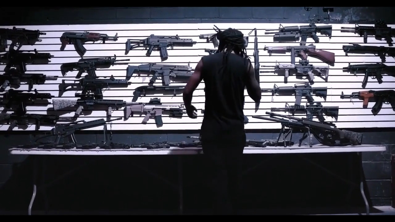 A tiro limpio Background