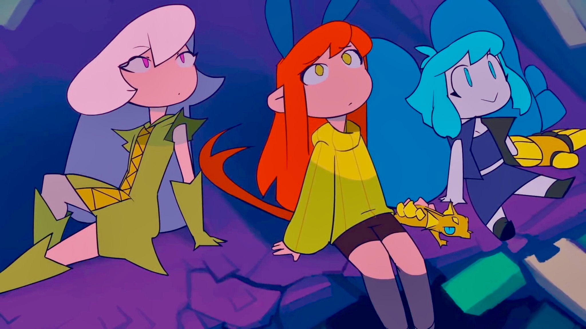 Dwellers of the Mountain’s Forest Background