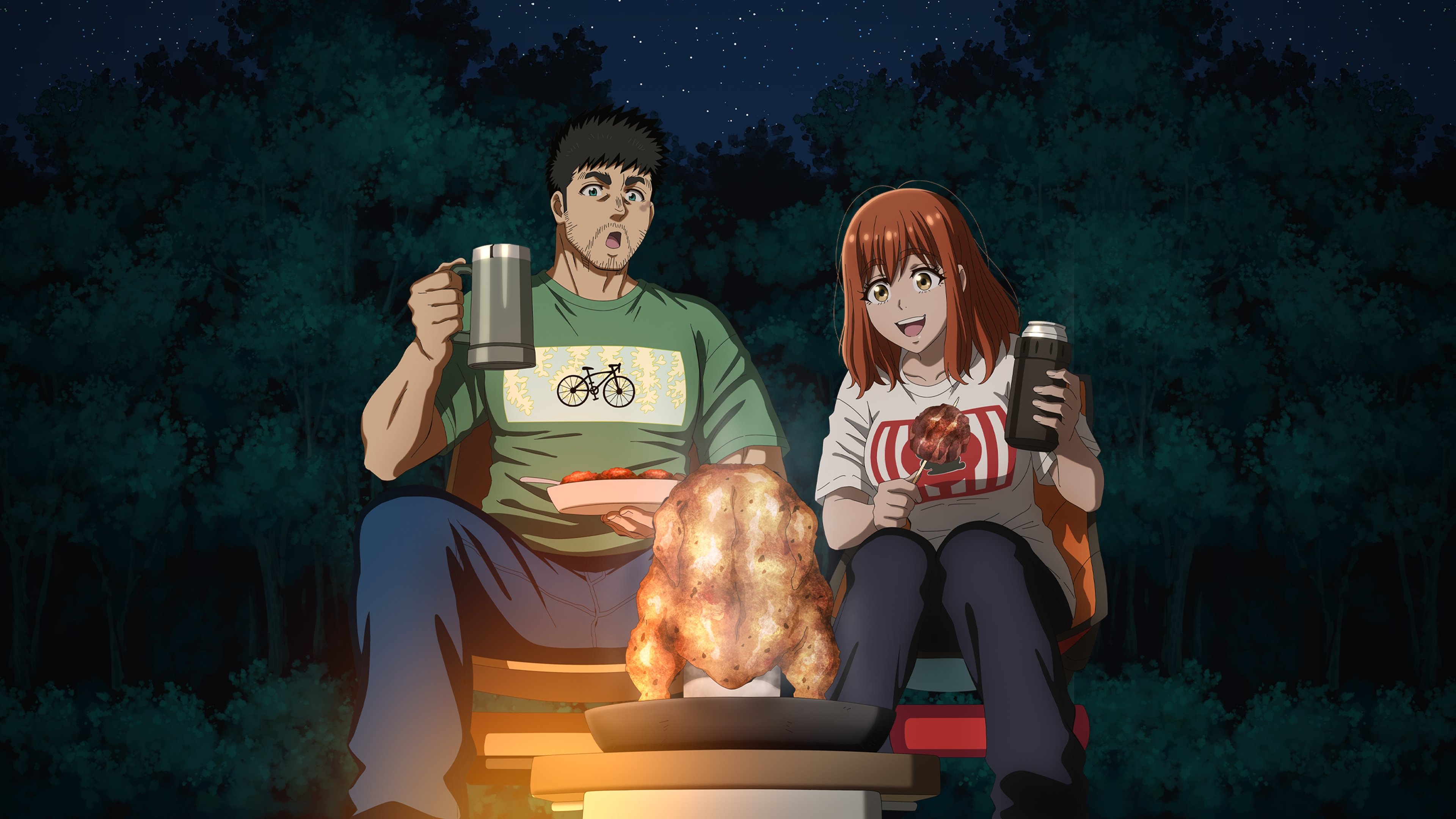 Solo Camping for Two Background