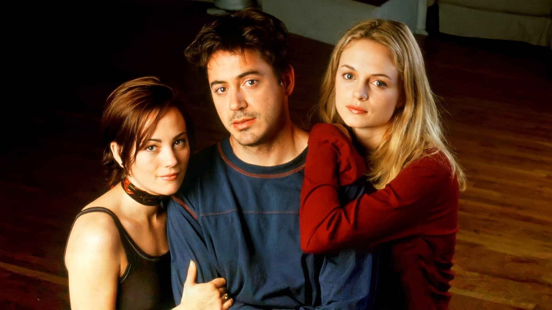 Two Girls and a Guy Background