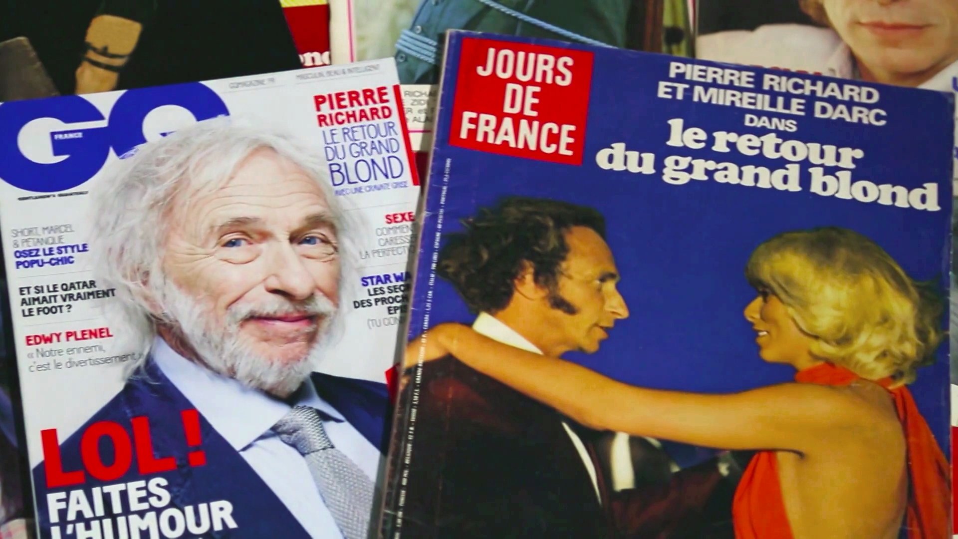 À la recherche de... Pierre Richard Background