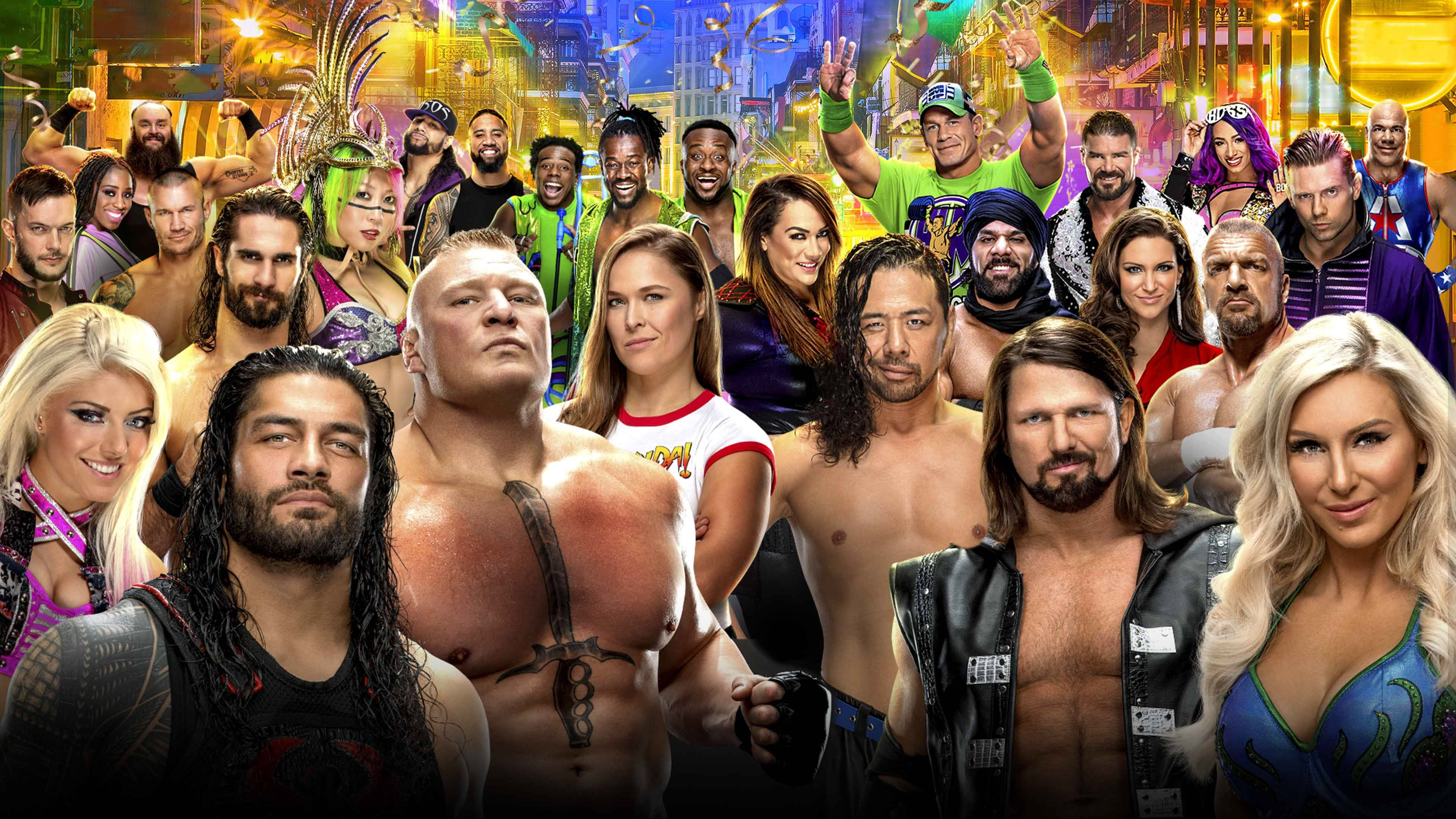 WWE WrestleMania 34 Background