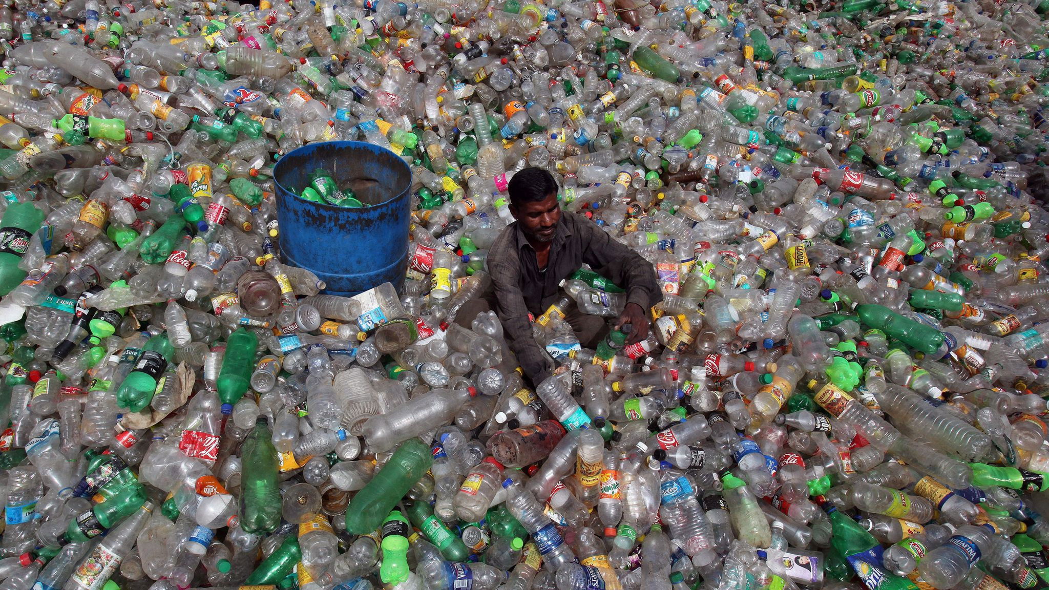 Plastic Planet Background