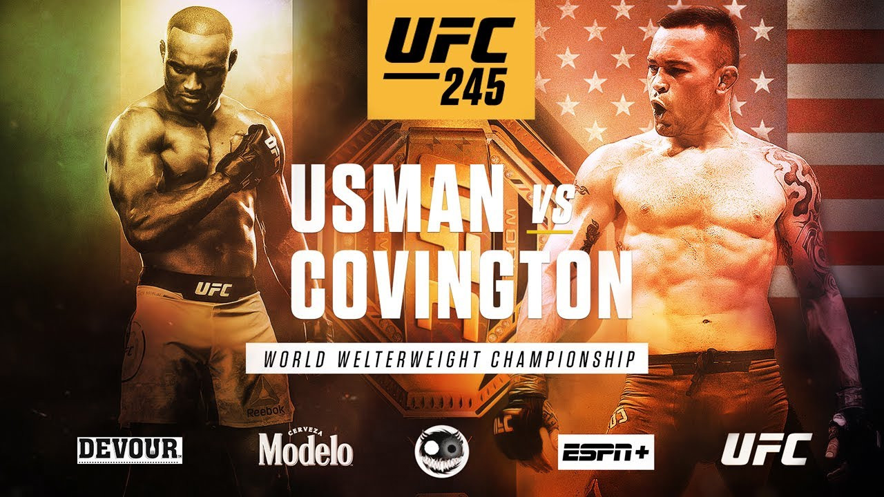UFC 245: Usman vs. Covington Background