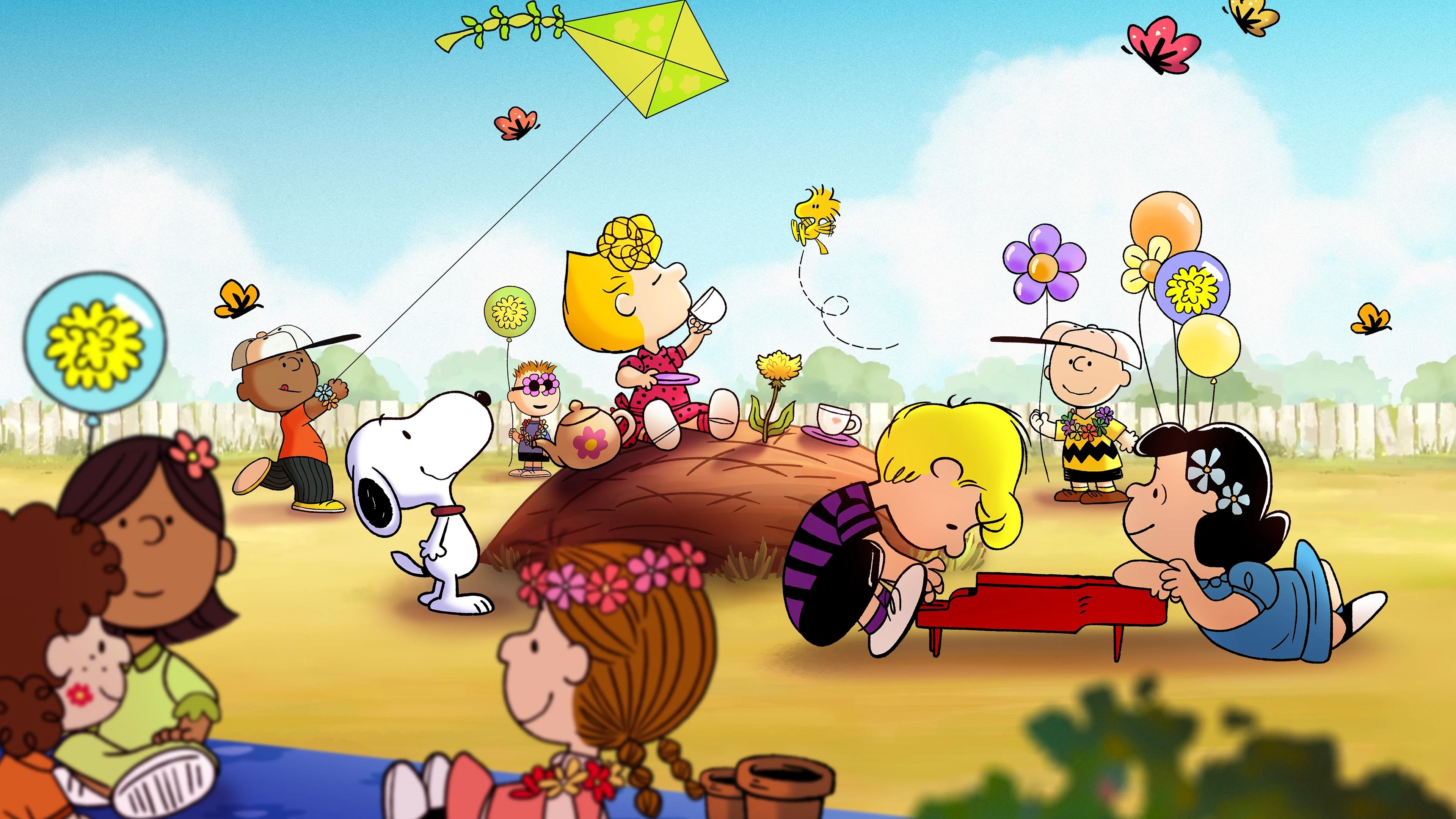 Snoopy Presents: It's the Small Things, Charlie Brown Background