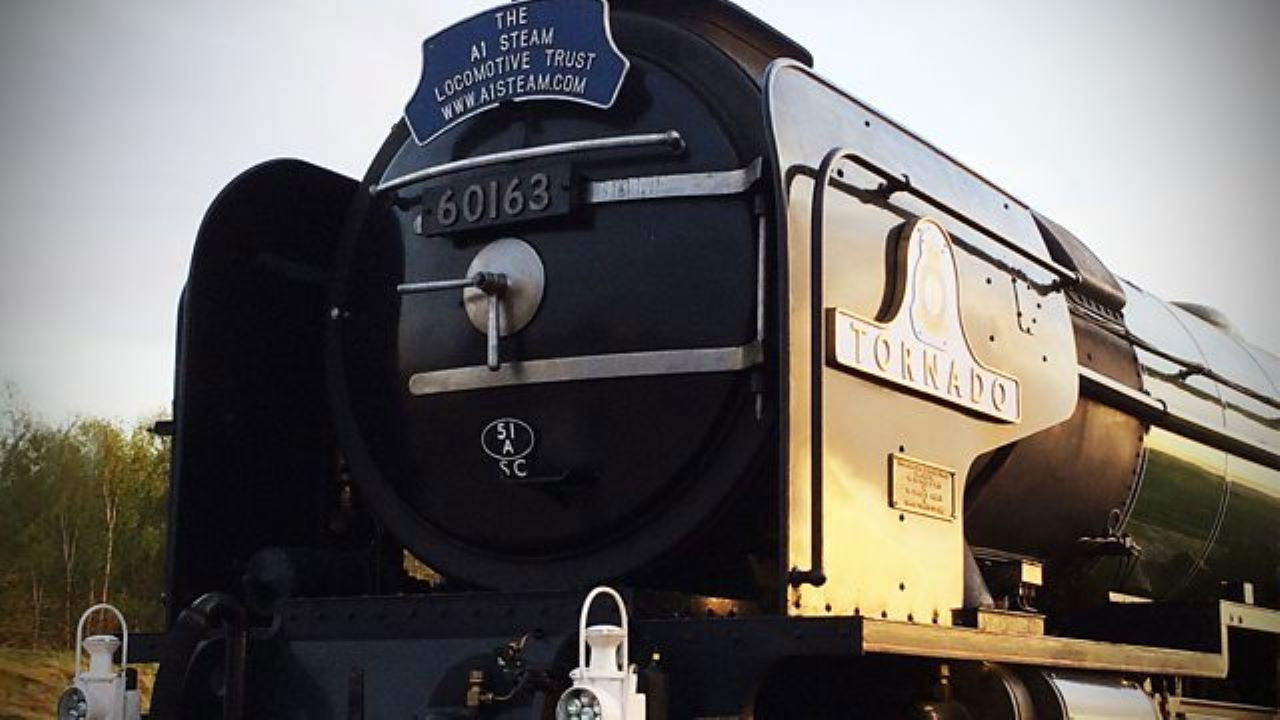 Tornado The 100mph Steam Engine Background