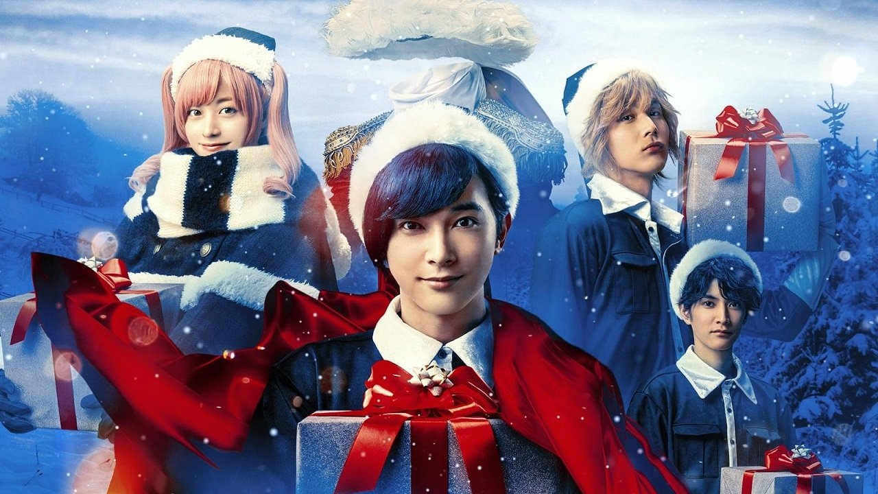 Black Night Parade Background