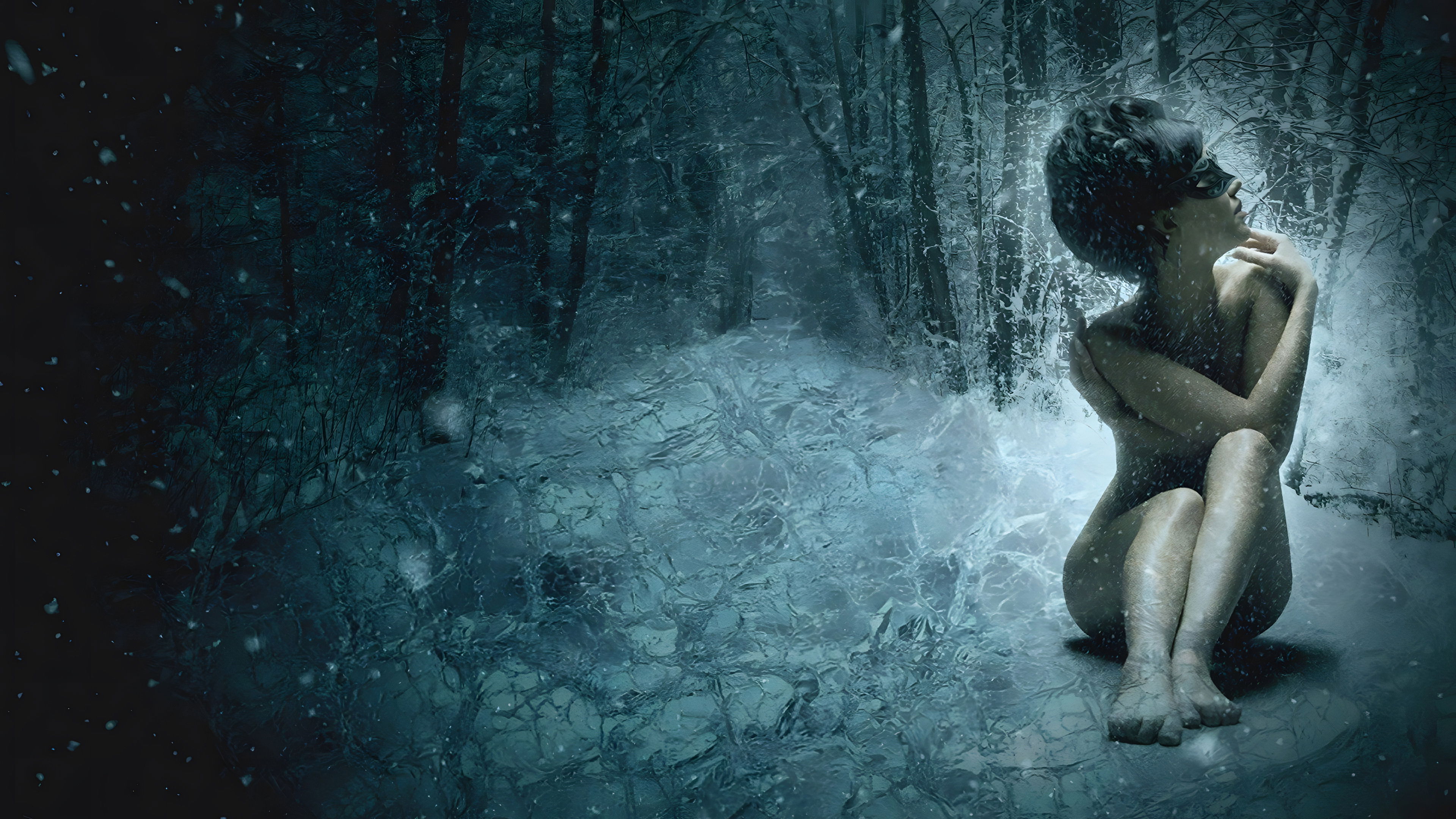 Snowbound Background