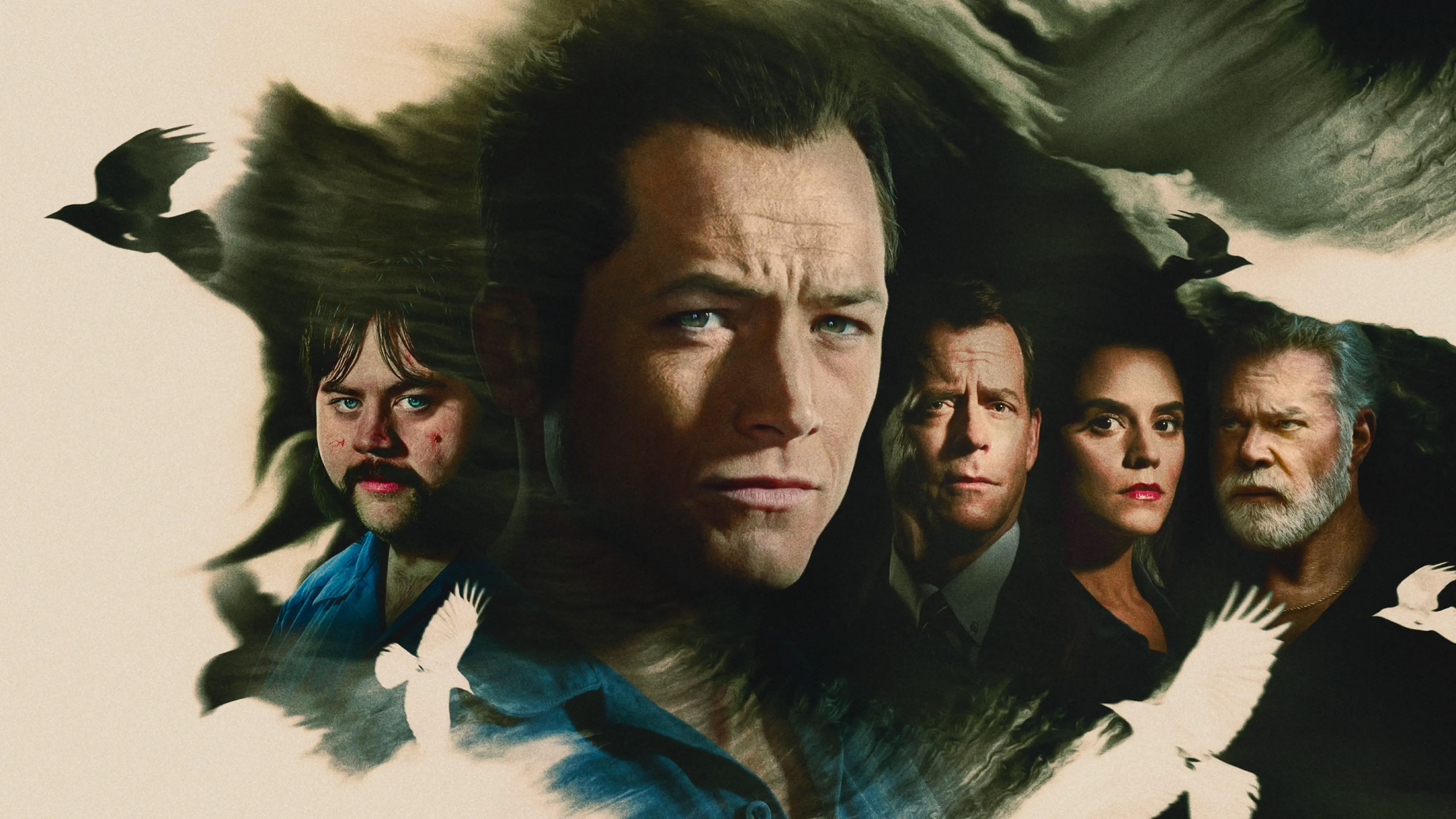 Black Bird Background