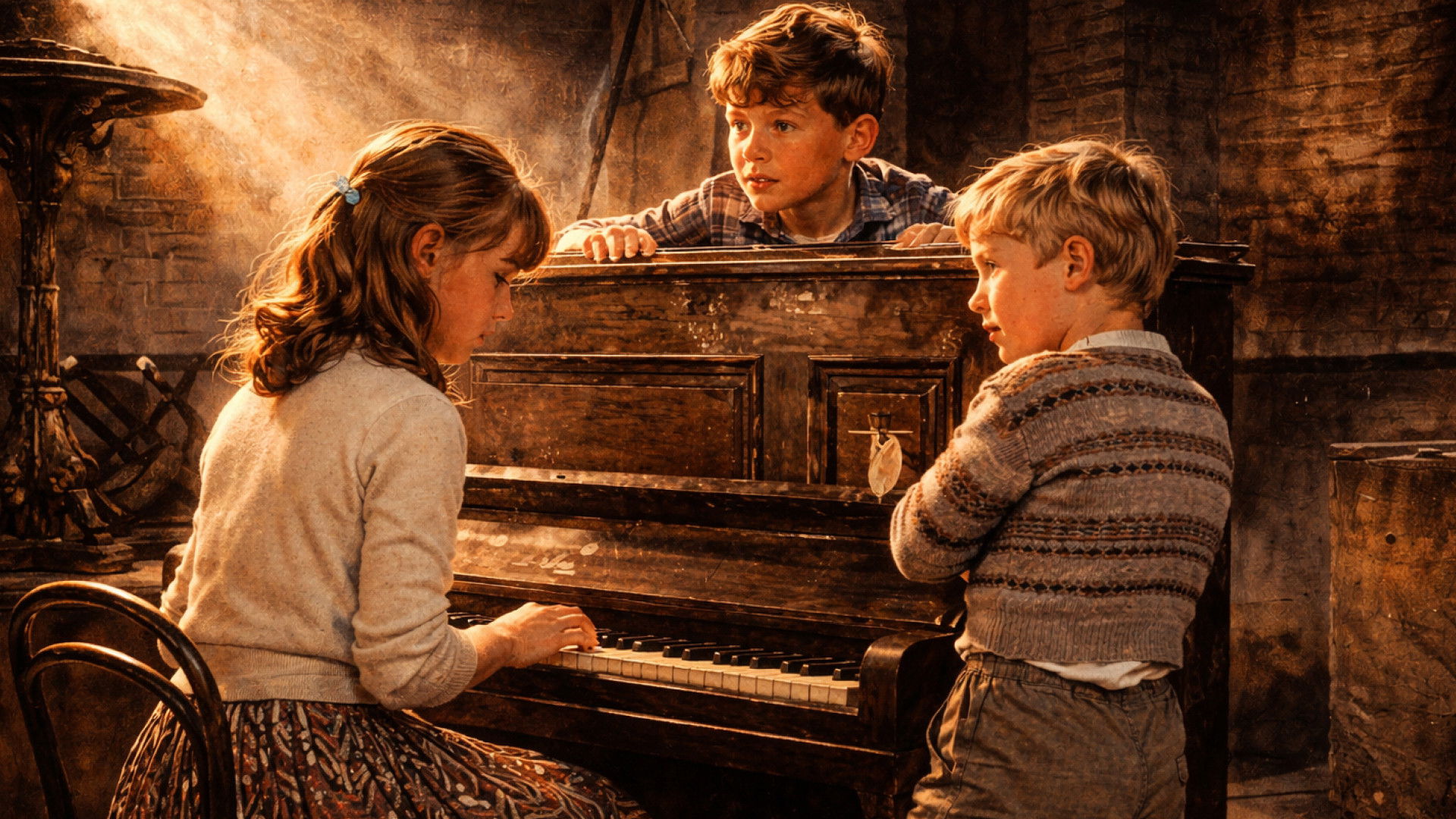 The Missing Note Background