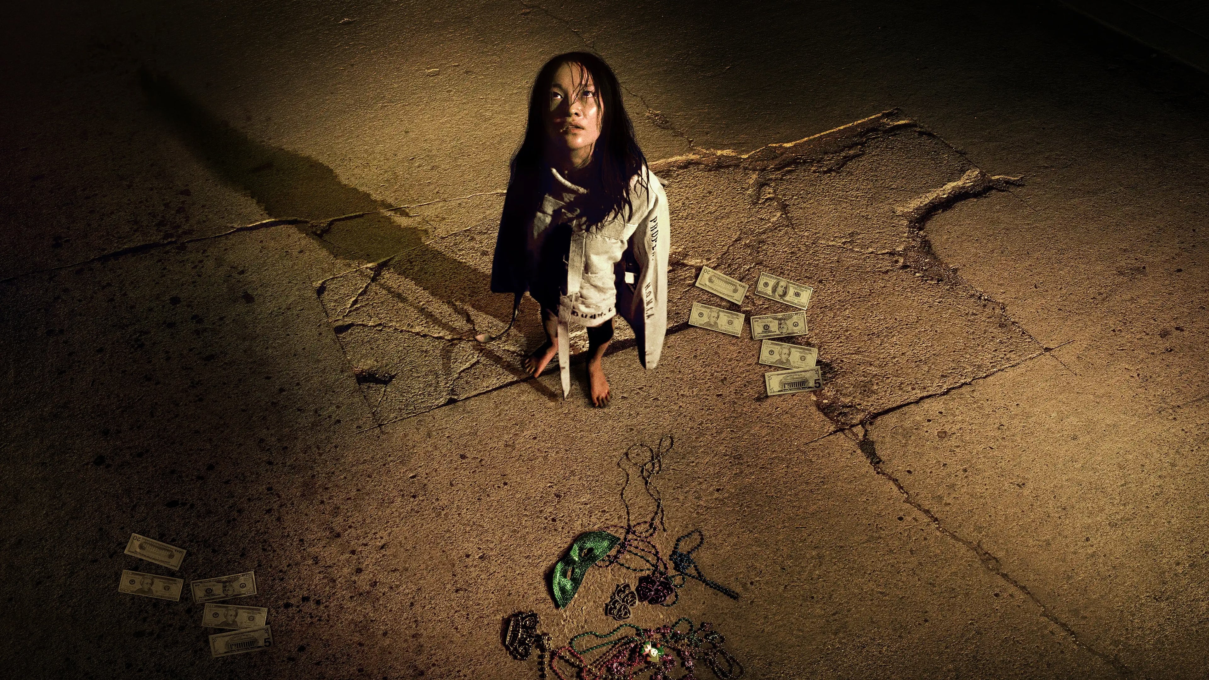 Mona Lisa and the Blood Moon Background