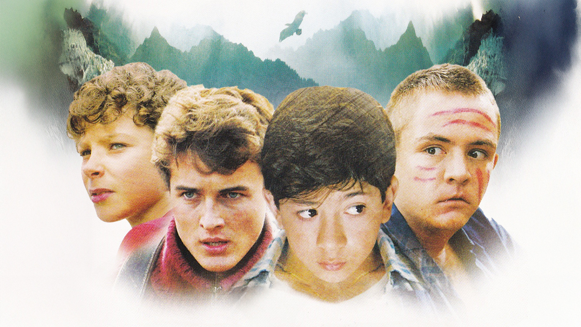 Red Needles Background