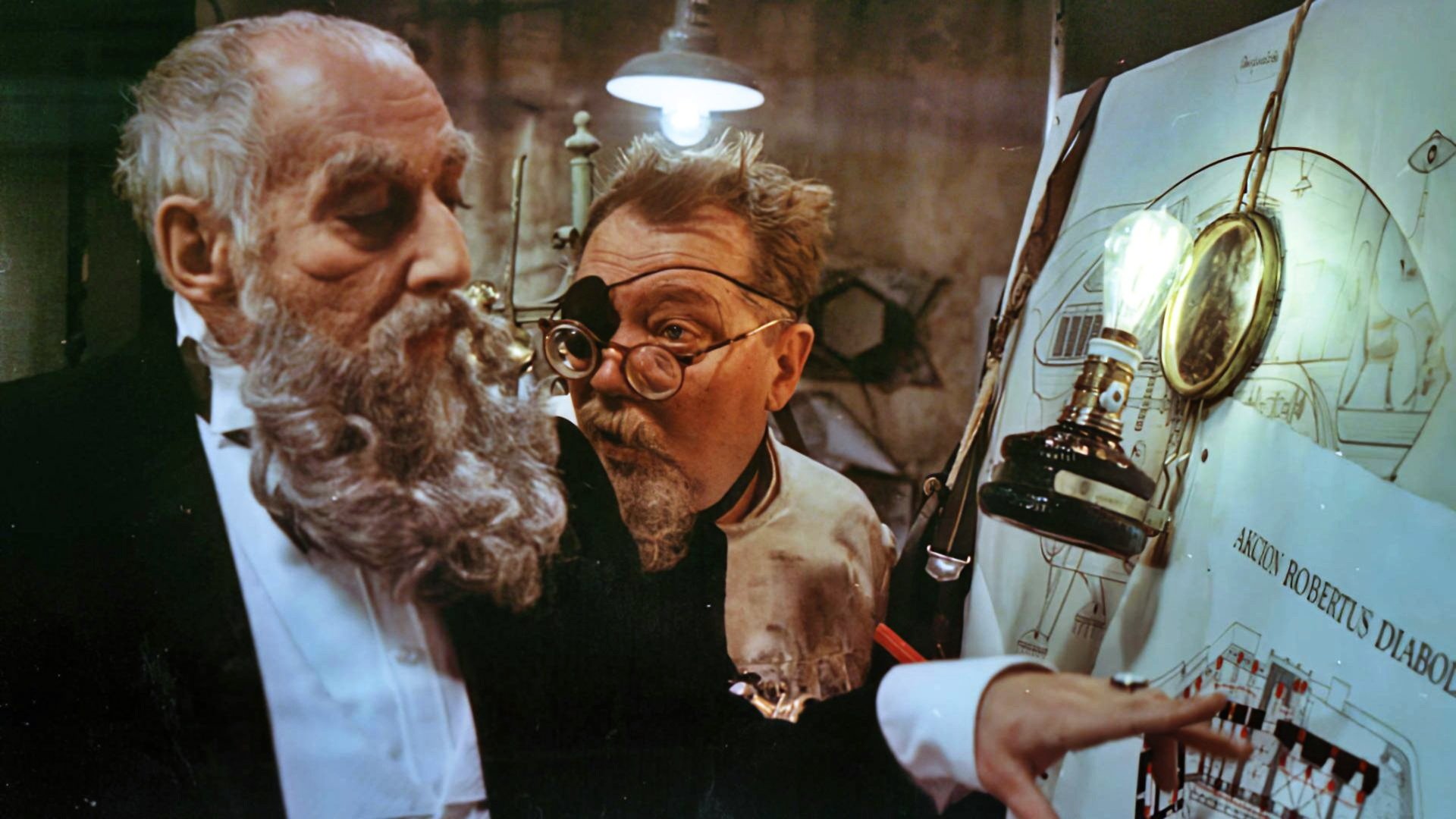 The Mysterious Castle in the Carpathians Background