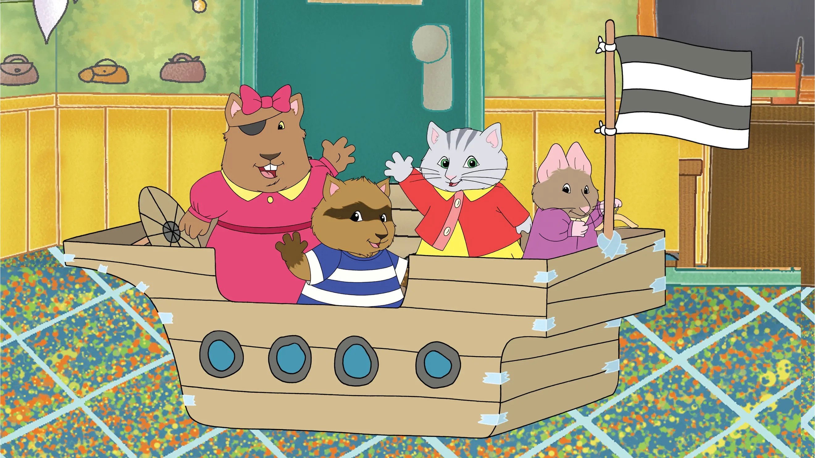 Timothy Goes to School Background