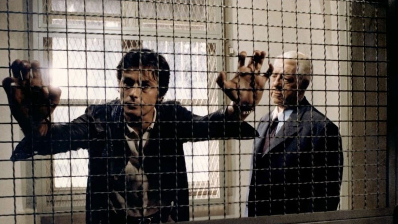 Two Men in Town Background