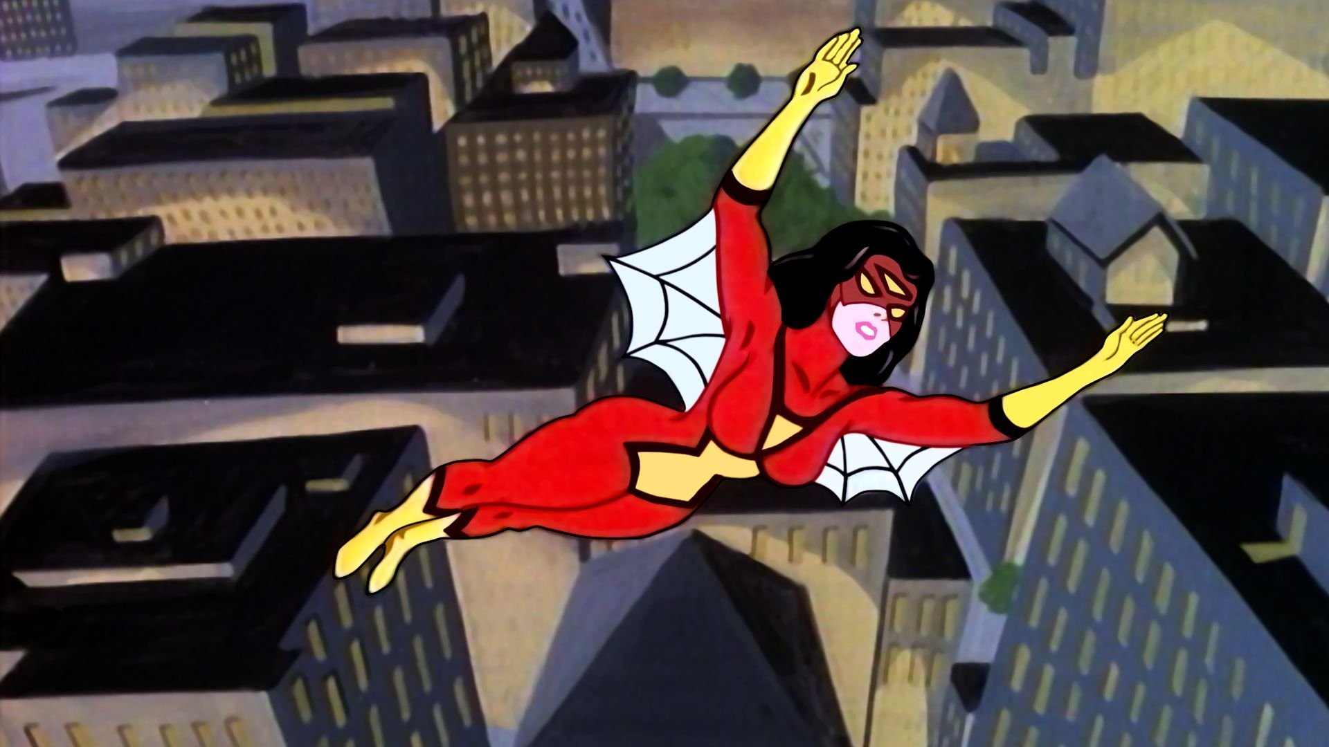 Spider-Woman Background