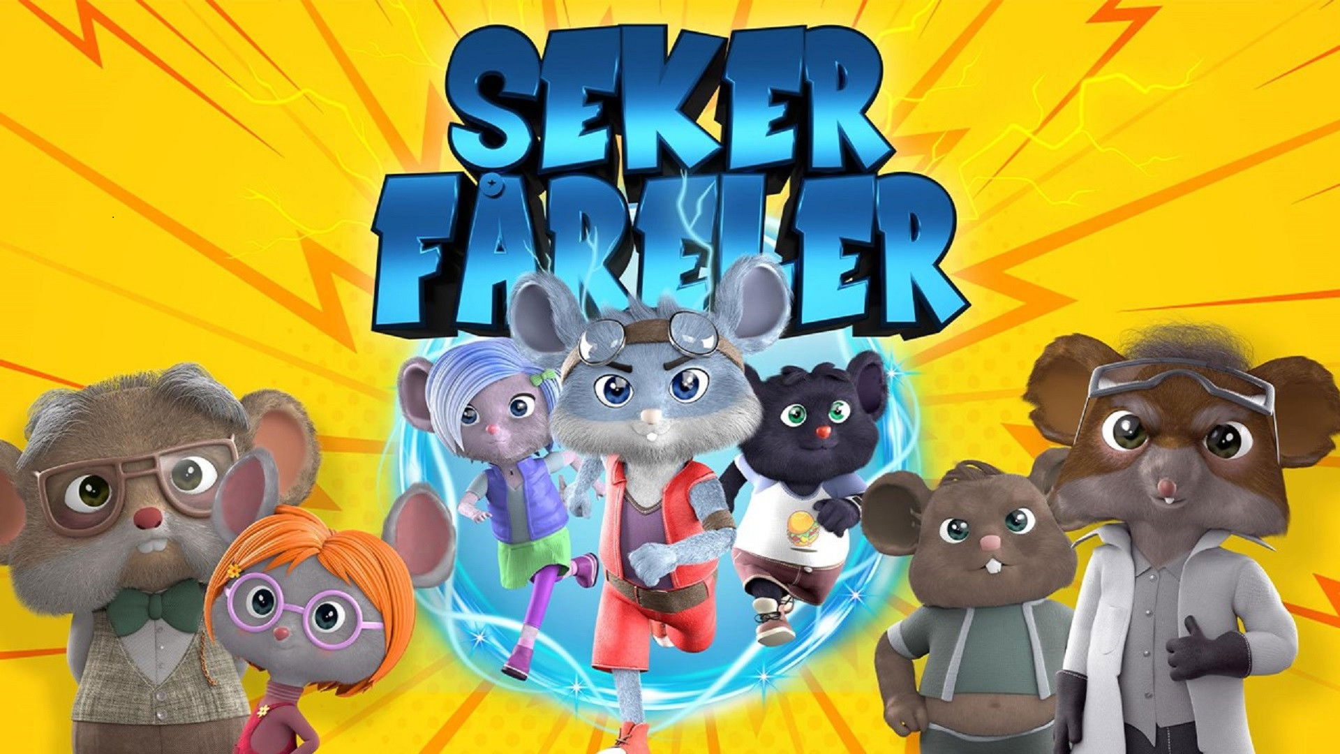 Şeker Fareler Background