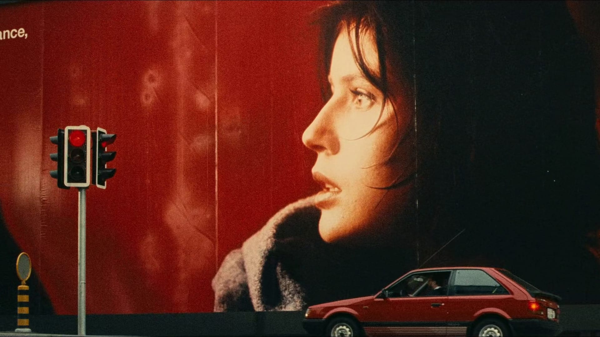 Three Colors: Red Background